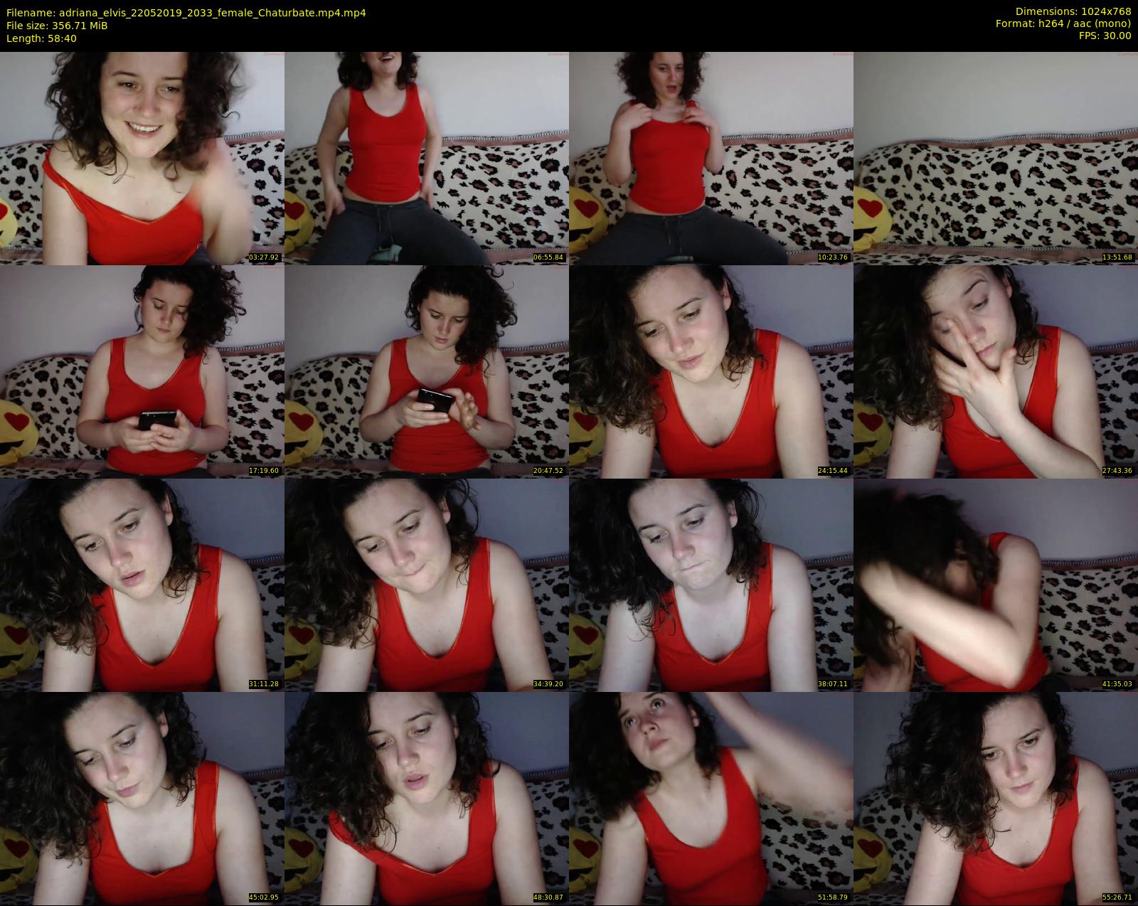 adriana_elvis — 59 minute Chaturbate couple cam show recording, 720p, May 22, 2019