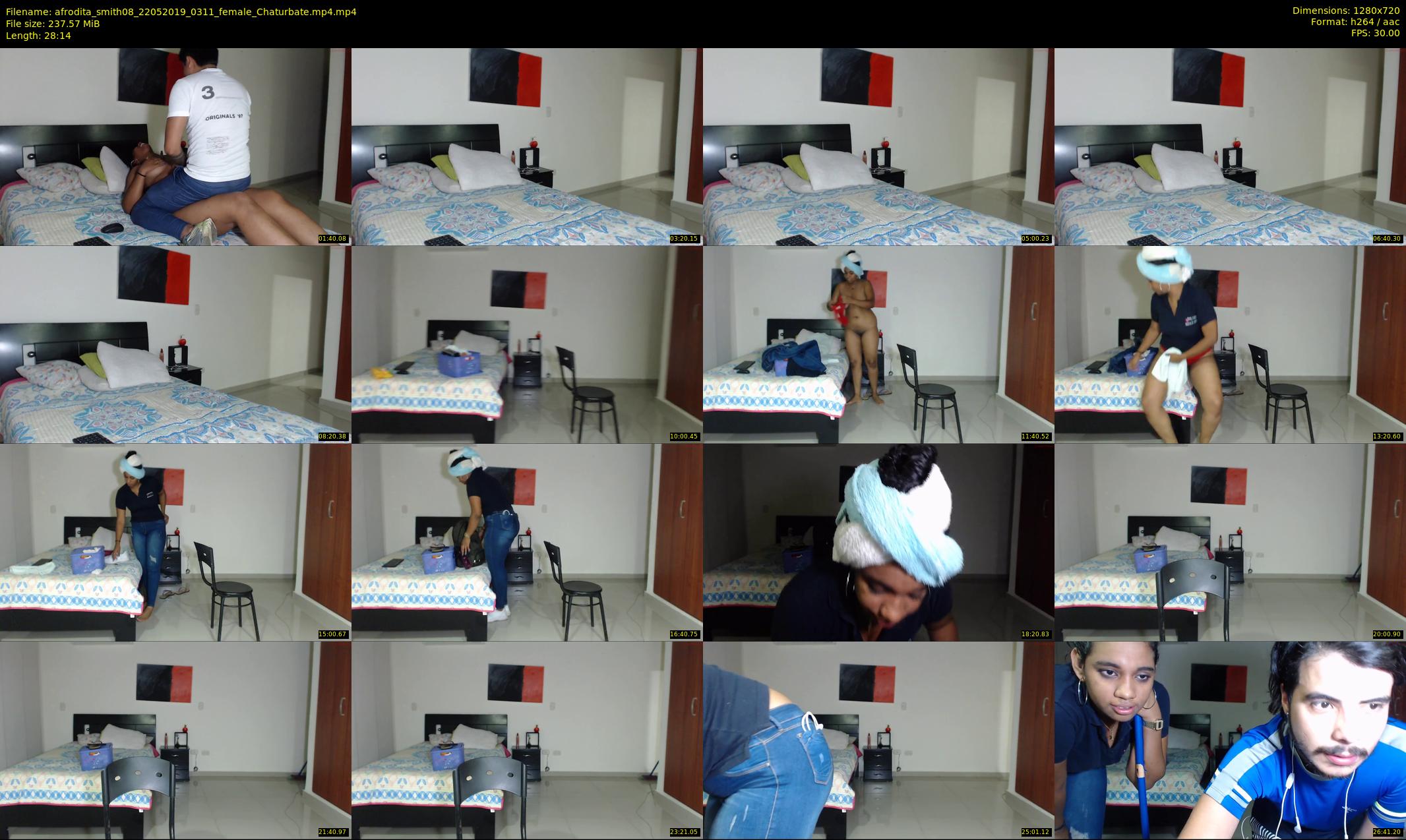 afrodita_smith08 — 29 minute Chaturbate female cam show recording, 720p, May 22, 2019