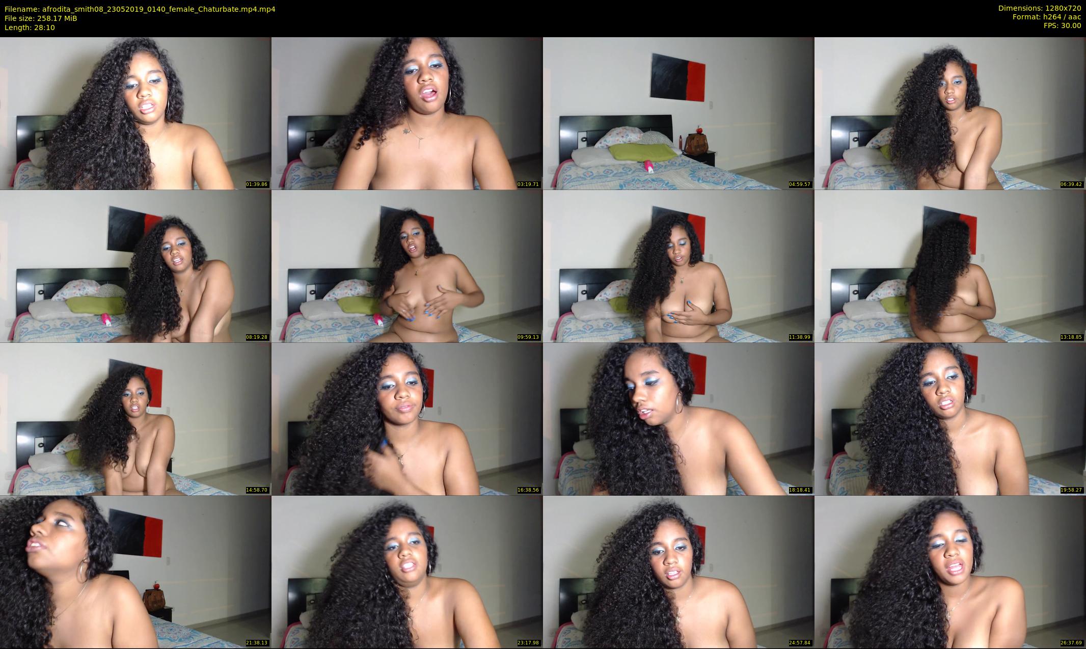 afrodita_smith08 — 29 minute Chaturbate female cam show recording, 720p, May 23, 2019