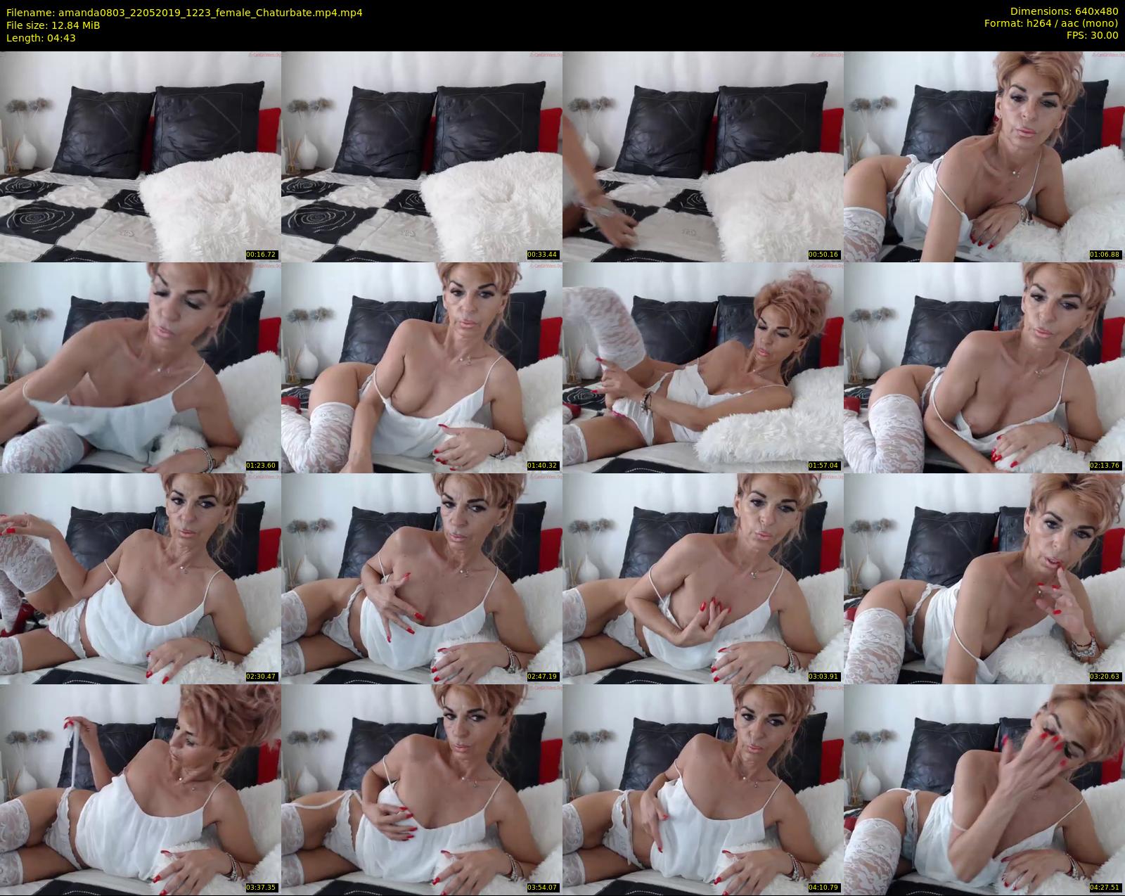amanda0803 — 5 minute Chaturbate female cam show recording, 480p, May 22, 2019