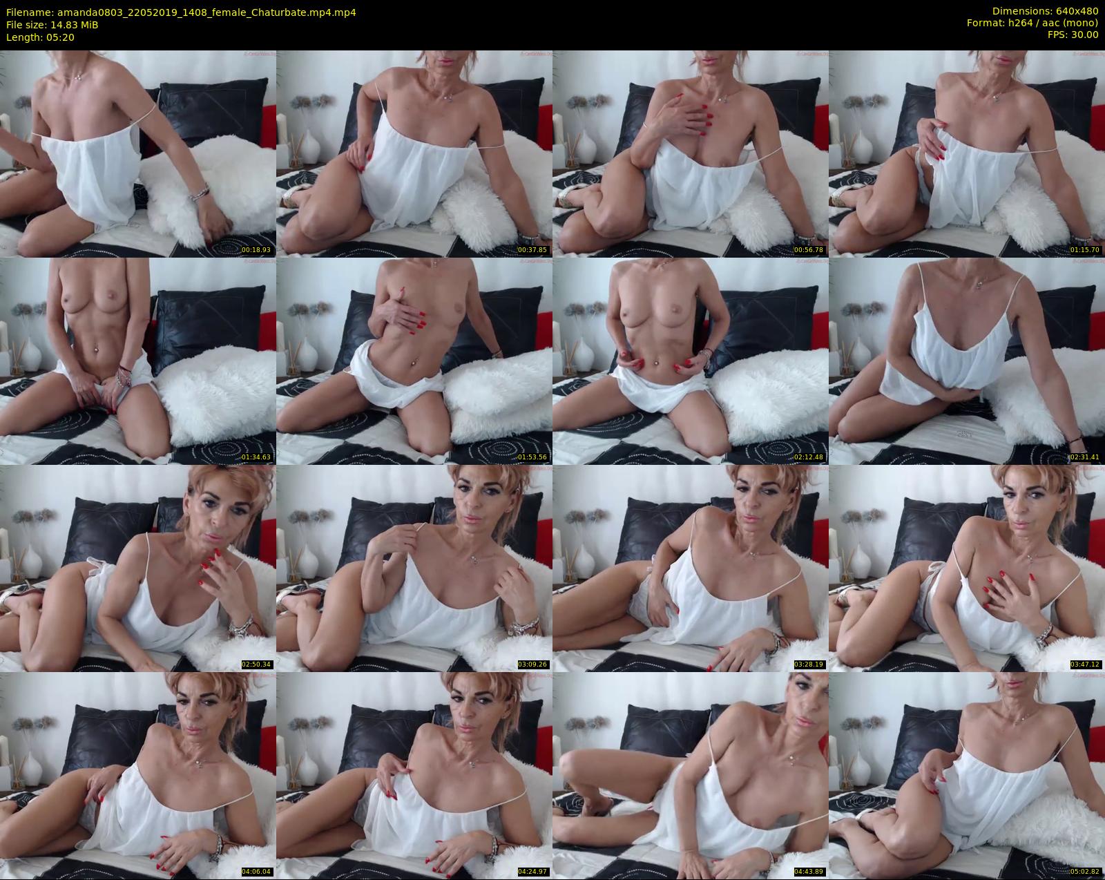 amanda0803 — 6 minute Chaturbate female cam show recording, 480p, May 22, 2019