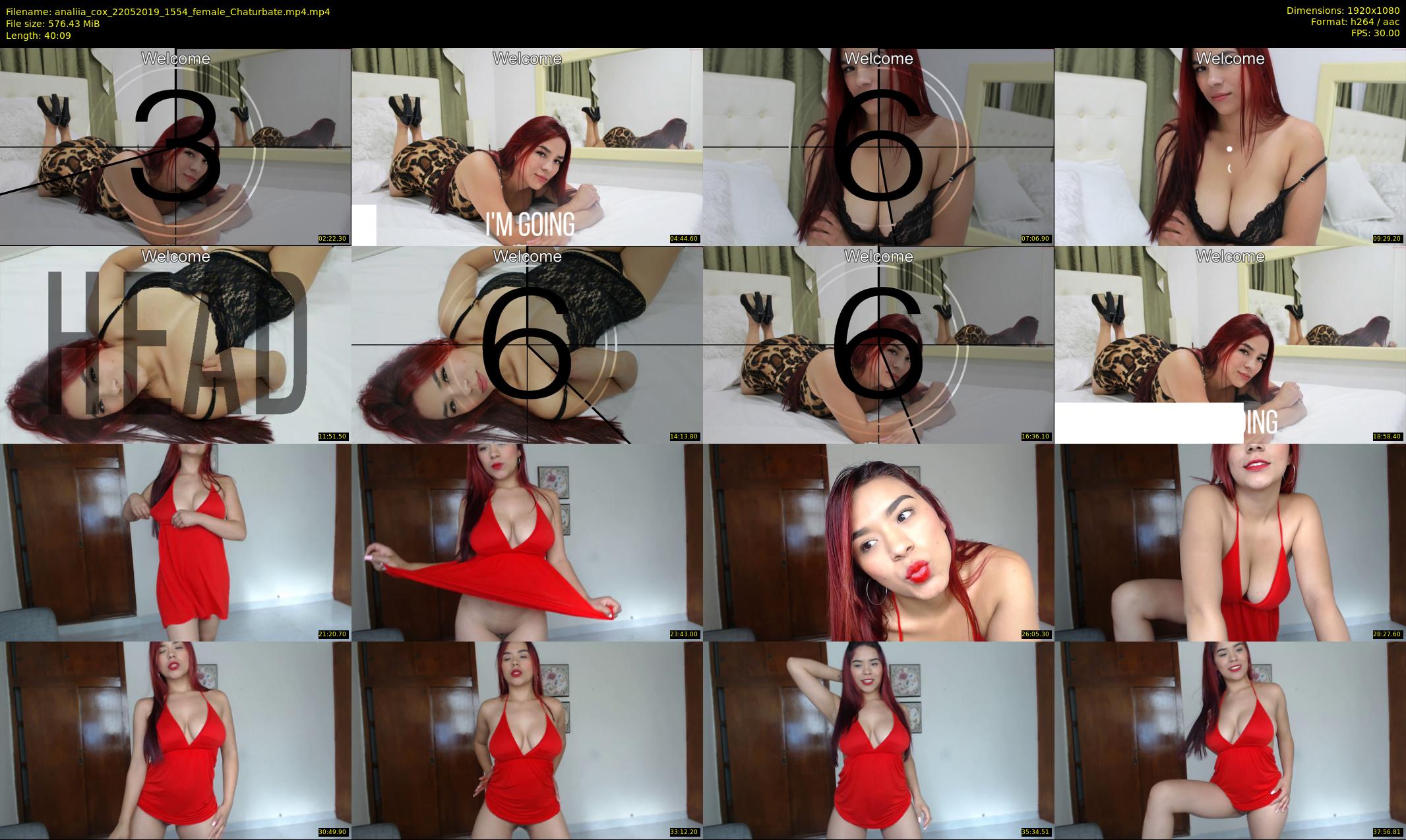 analiia_cox — 41 minute Chaturbate female cam show recording, 1080p, May 22, 2019