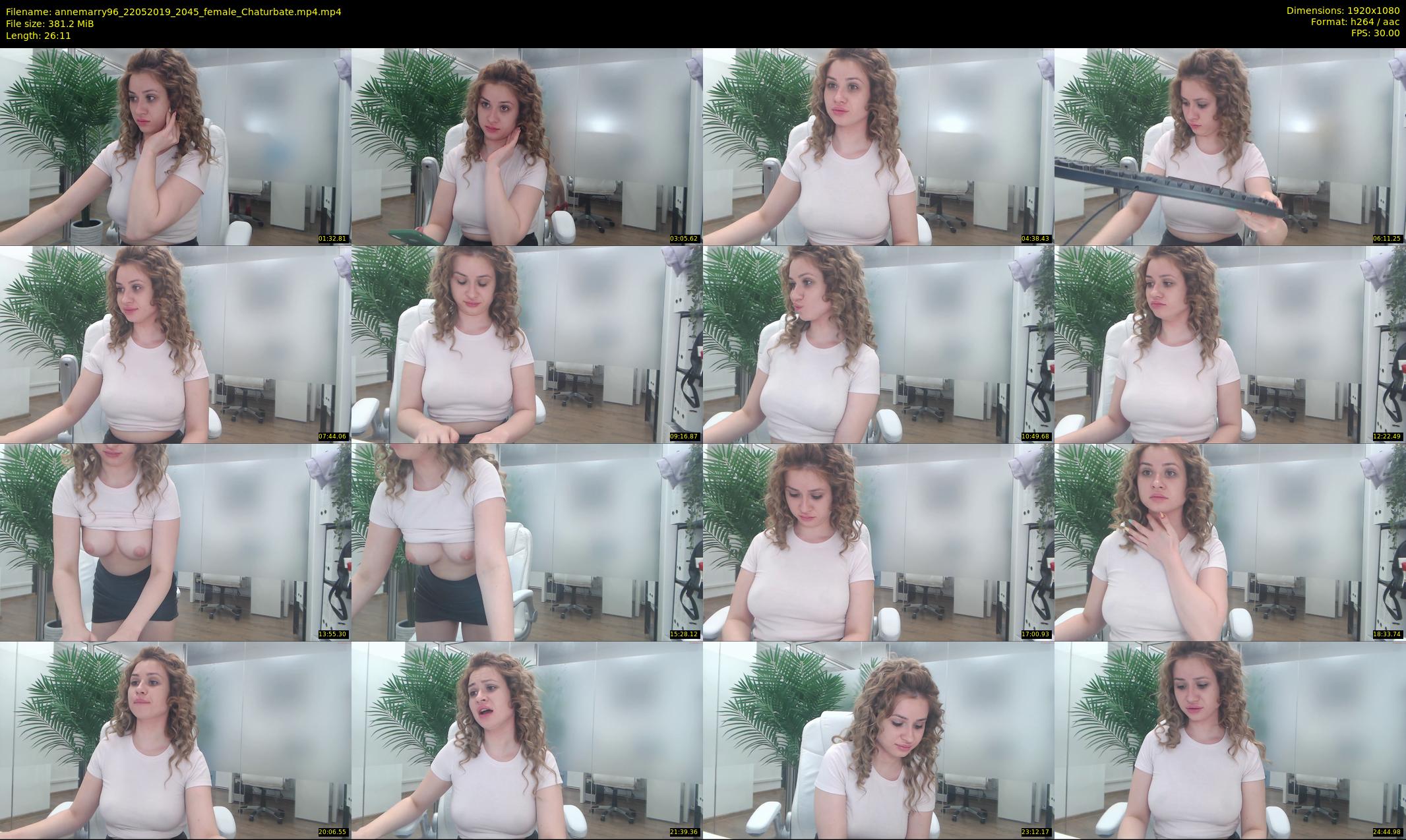 annemarry96 — 27 minute Chaturbate female cam show recording, 1080p, May 22, 2019