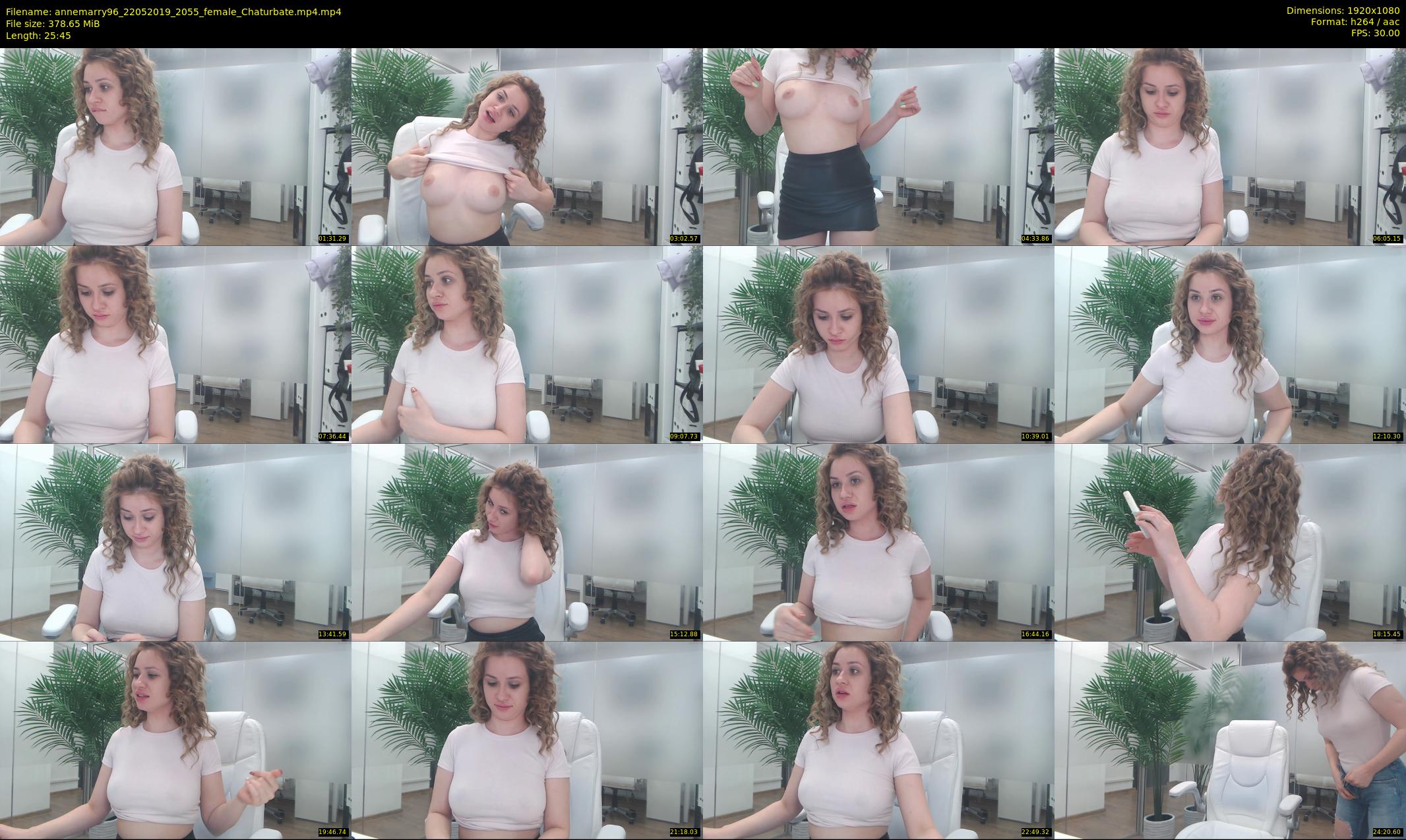 annemarry96 — 26 minute Chaturbate female cam show recording, 1080p, May 22, 2019