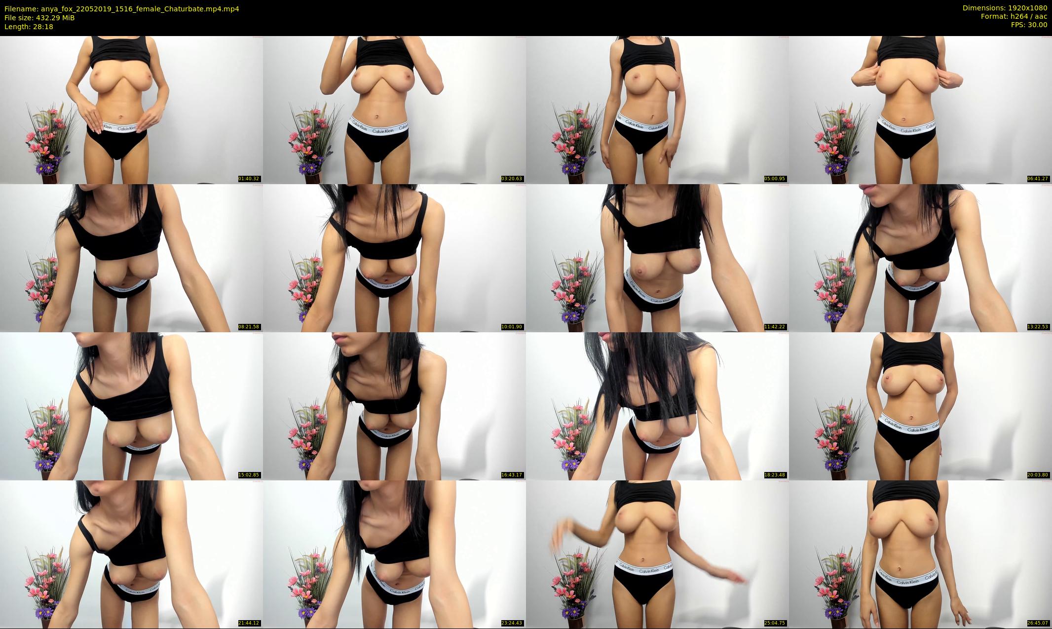 anya_fox — 29 minute Chaturbate female cam show recording, 1080p, May 22, 2019