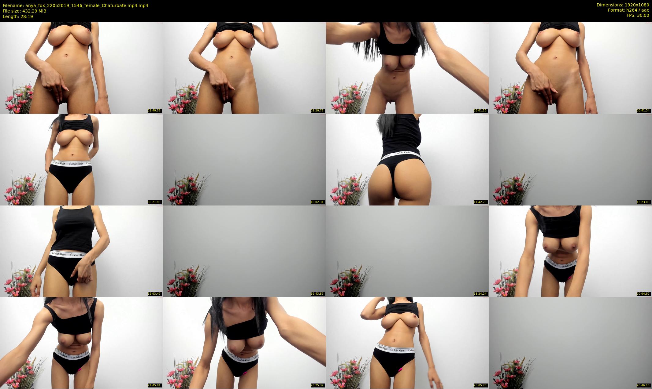 anya_fox — 29 minute Chaturbate female cam show recording, 1080p, May 22, 2019