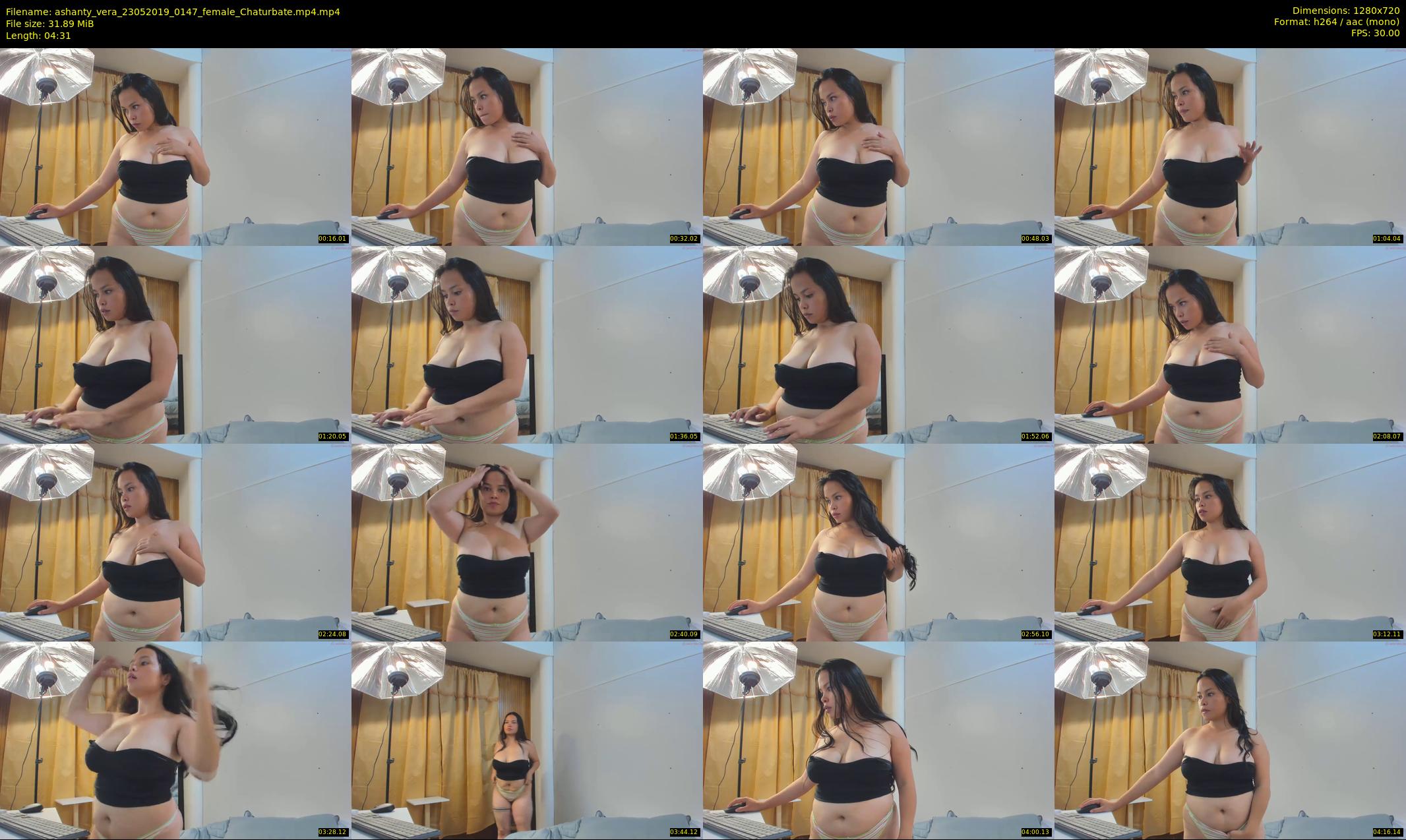 ashanty_vera — 5 minute Chaturbate couple cam show recording, 720p, May 23, 2019