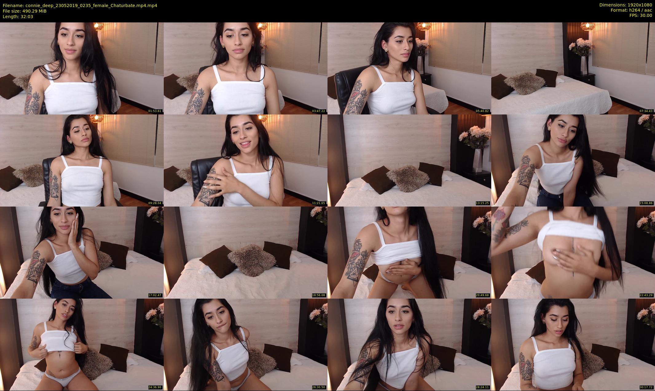 connie_deep — 33 minute Chaturbate female cam show recording, 1080p, May 23, 2019