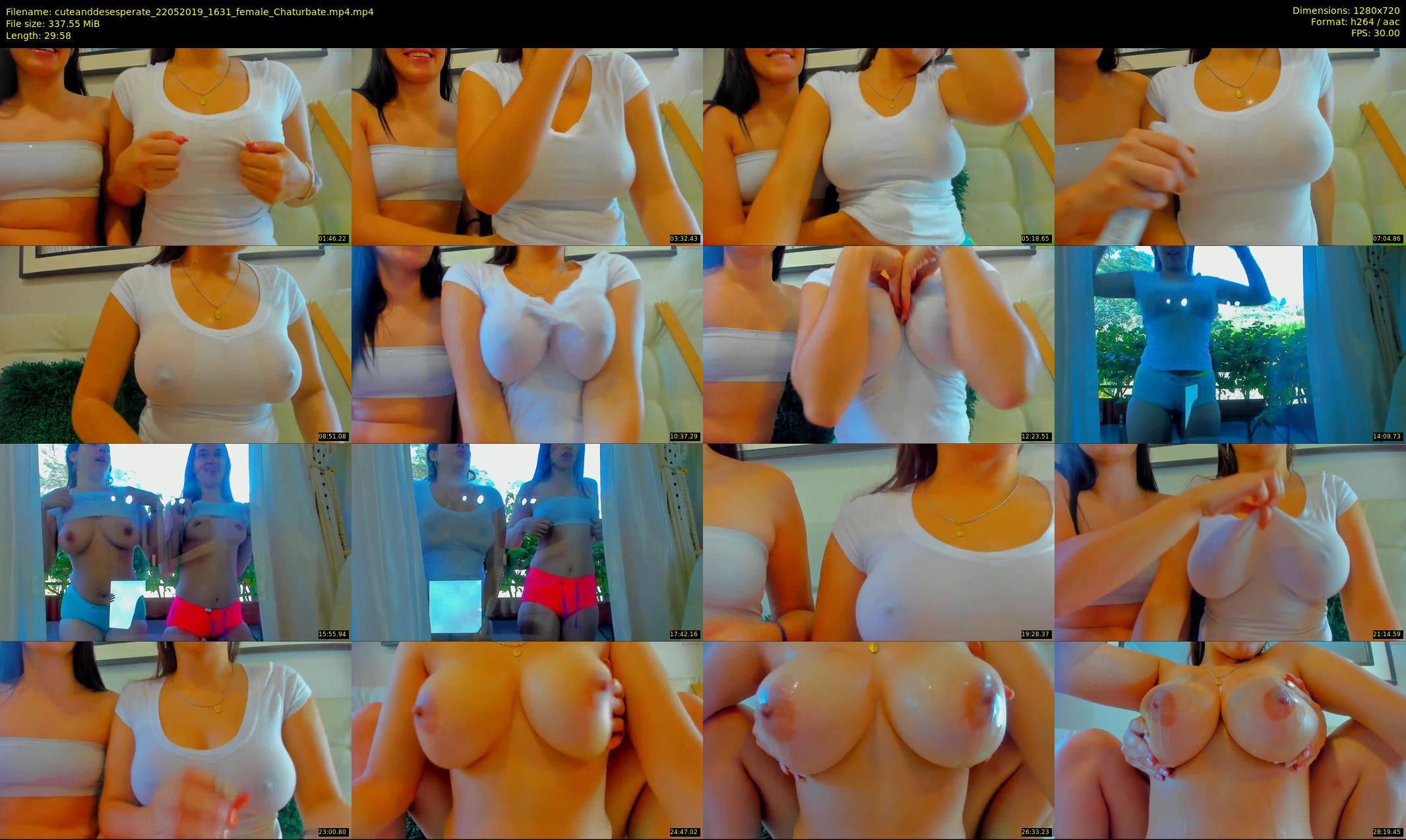 cuteanddesesperate — 30 minute Chaturbate female cam show recording, 720p, May 22, 2019