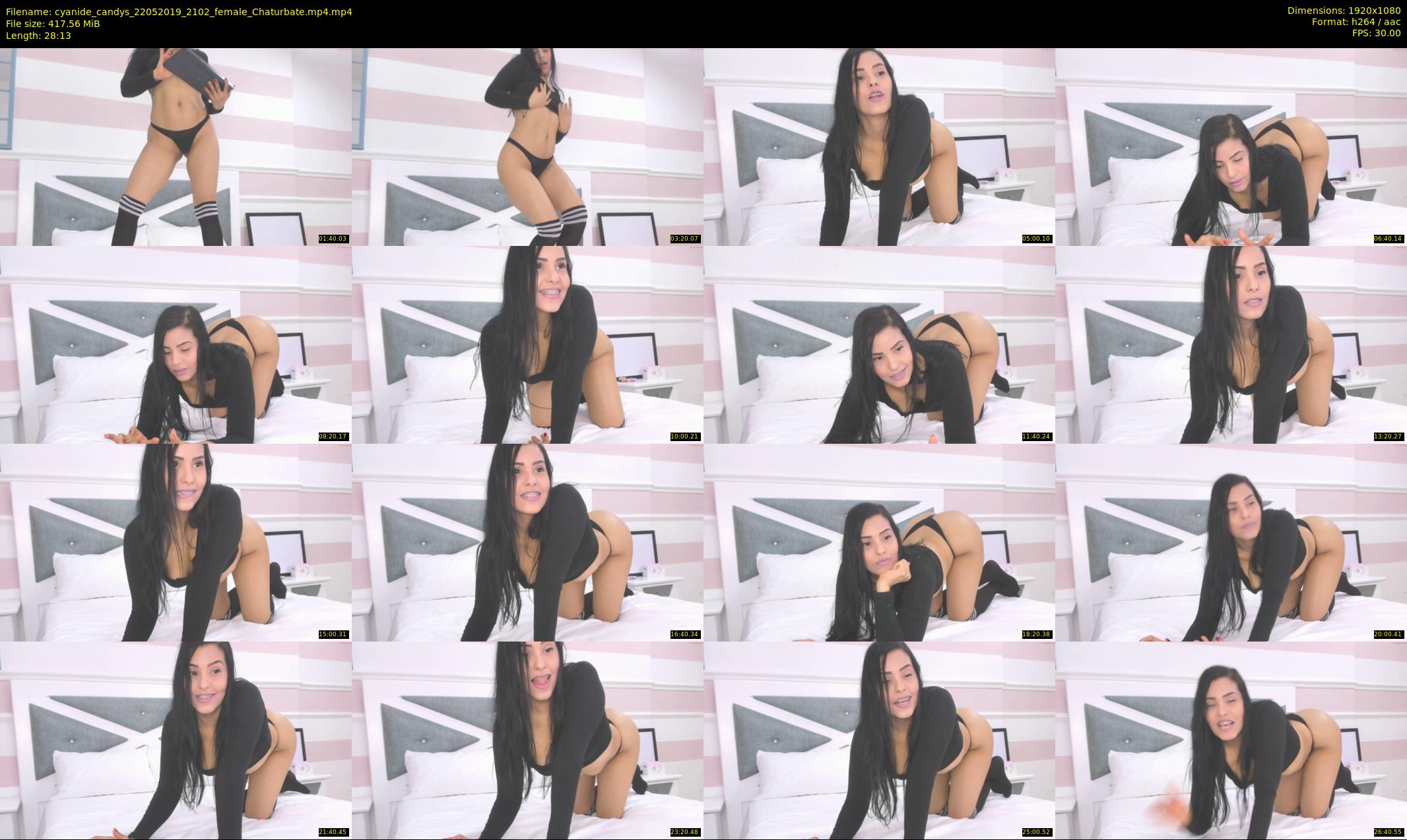 cyanide_candys — 29 minute Chaturbate female cam show recording, 1080p, May 22, 2019
