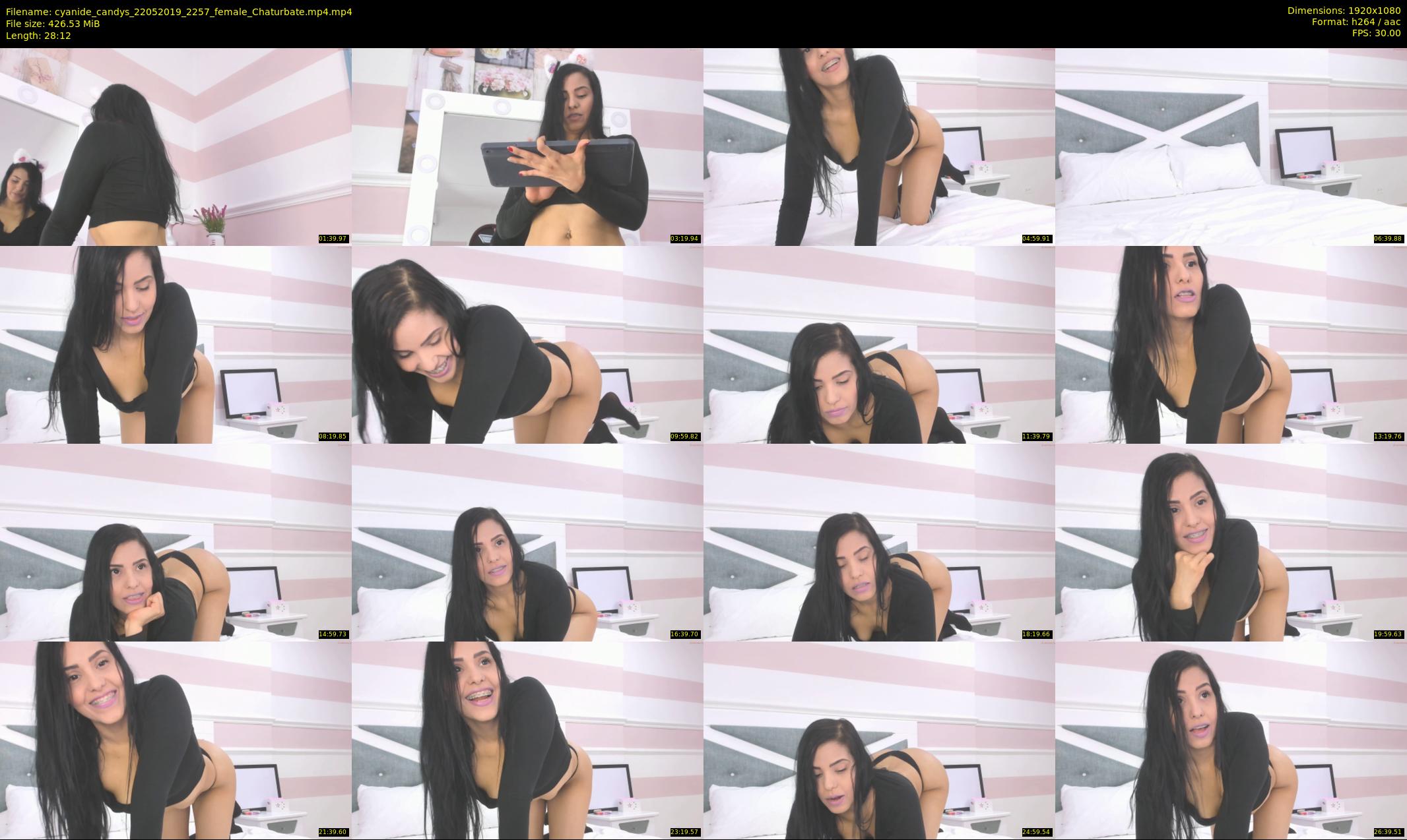 cyanide_candys — 29 minute Chaturbate female cam show recording, 1080p, May 22, 2019