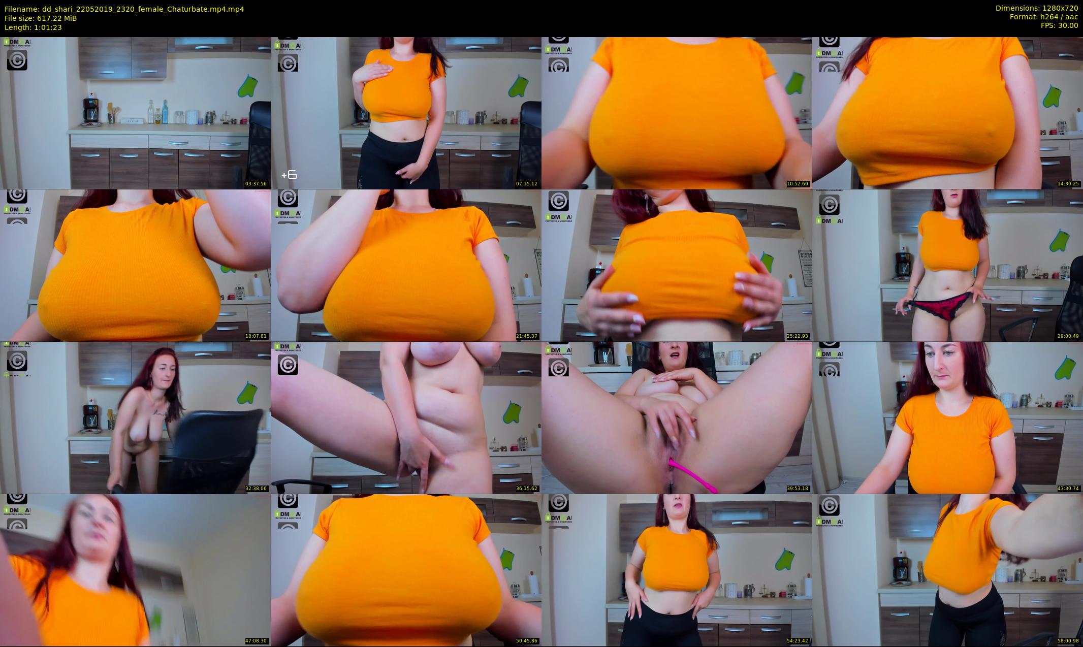 dd_shari — 62 minute Chaturbate female cam show recording, 720p, May 22, 2019