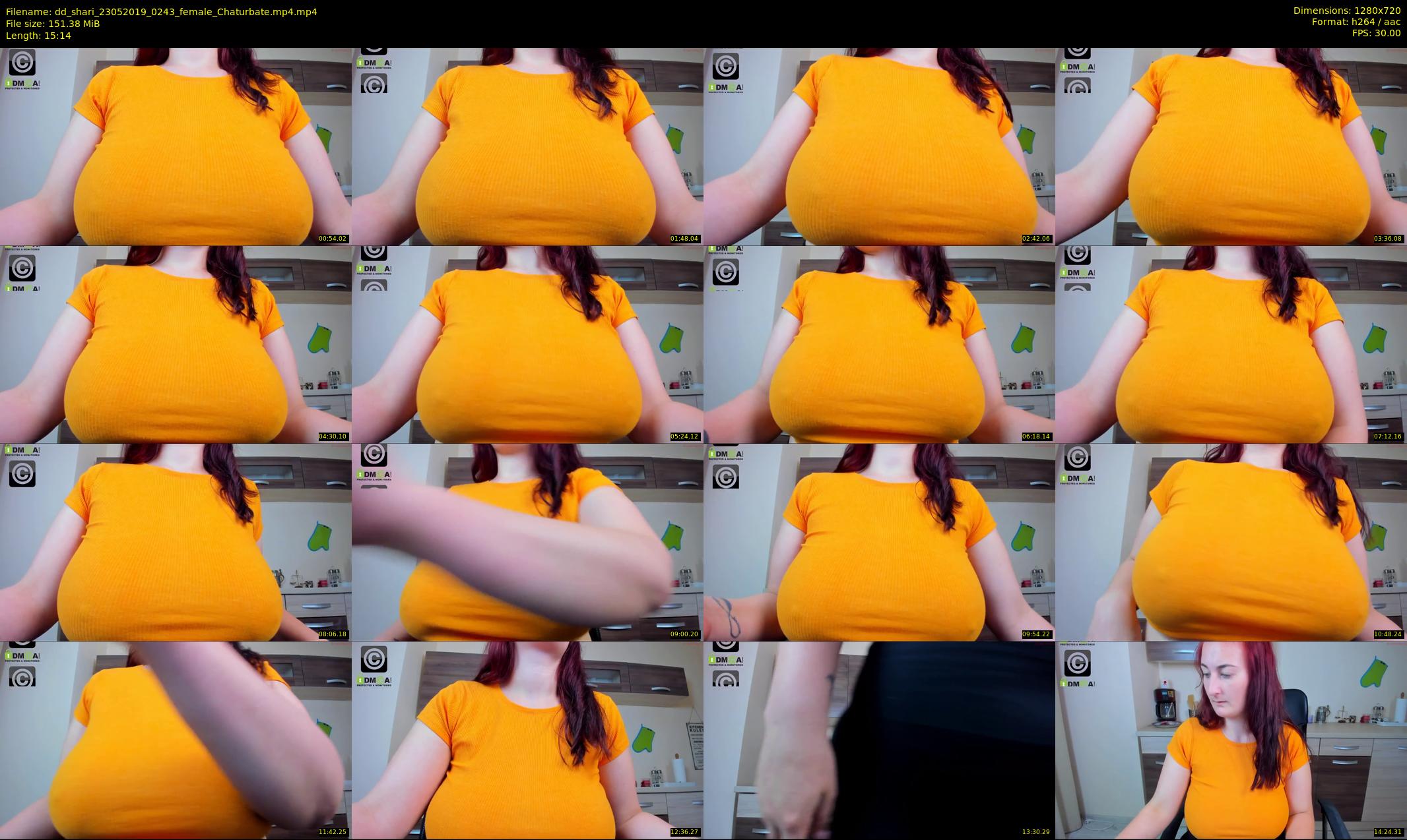 dd_shari — 16 minute Chaturbate female cam show recording, 720p, May 23, 2019