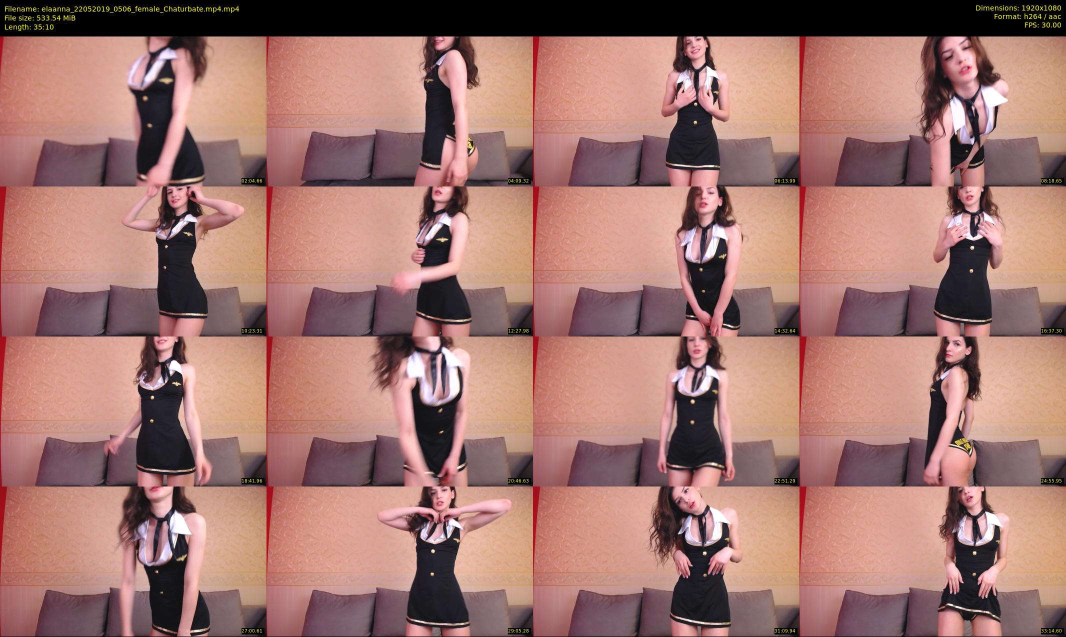 elaanna — 36 minute Chaturbate female cam show recording, 1080p, May 22, 2019