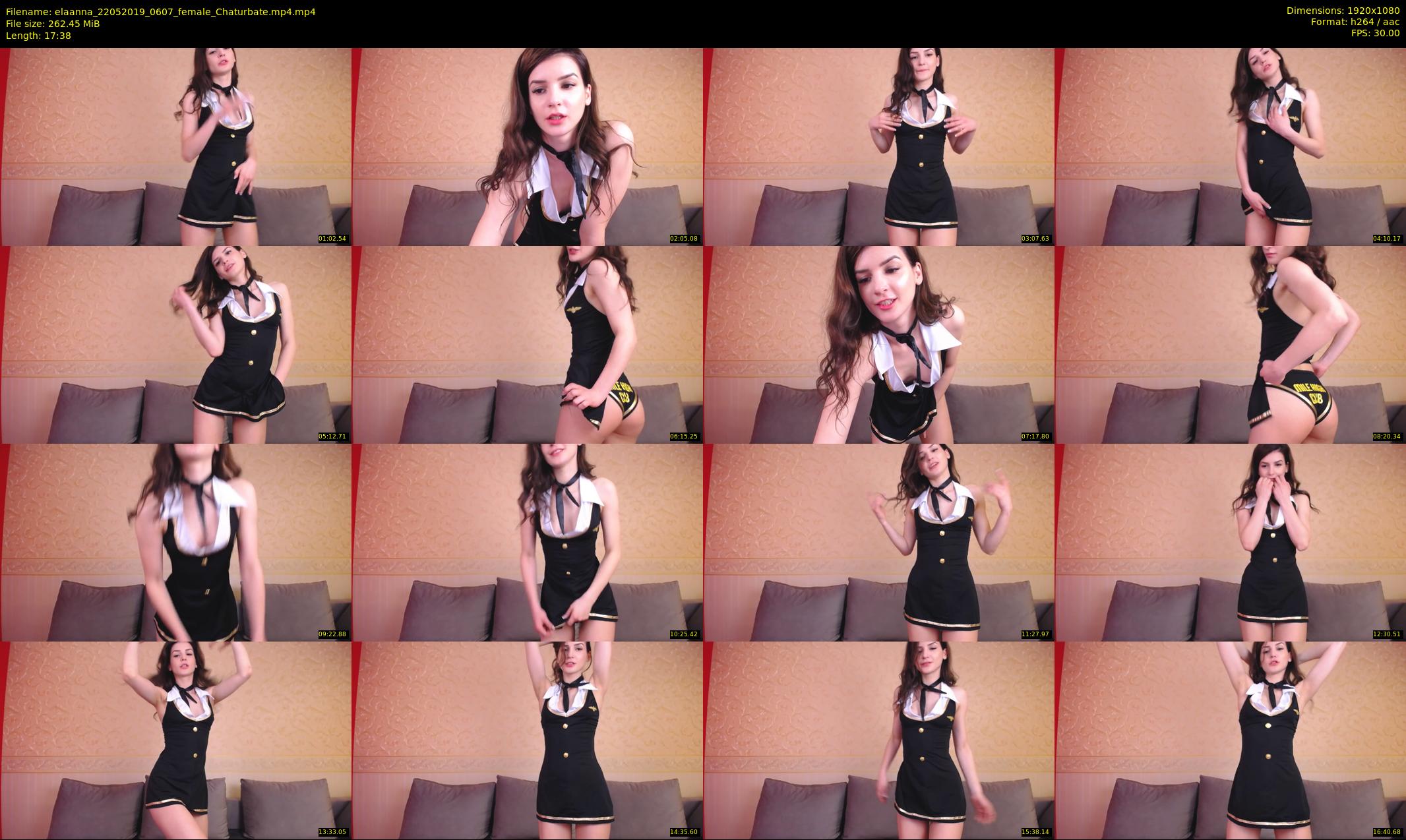 elaanna — 18 minute Chaturbate female cam show recording, 1080p, May 22, 2019