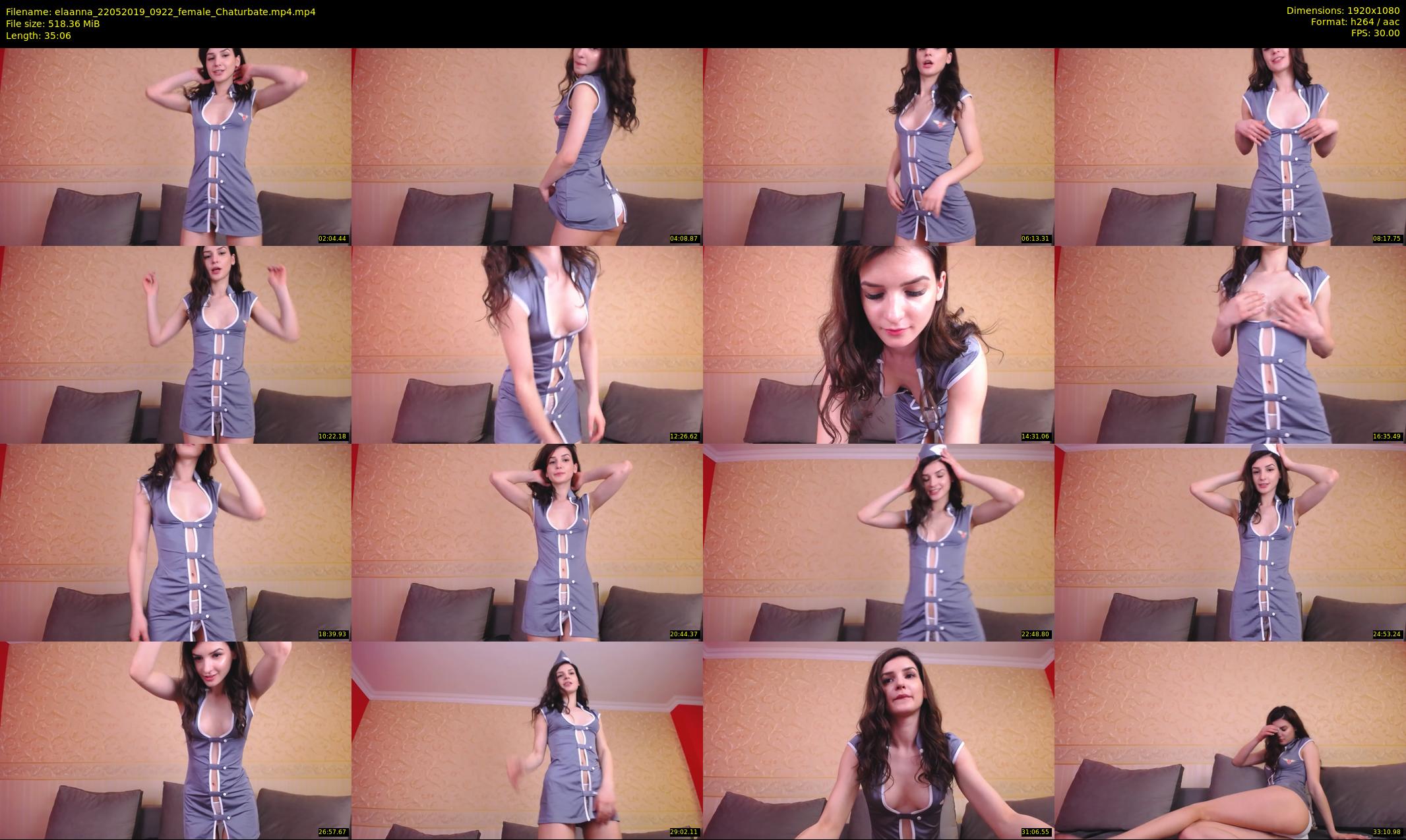 elaanna — 36 minute Chaturbate female cam show recording, 1080p, May 22, 2019