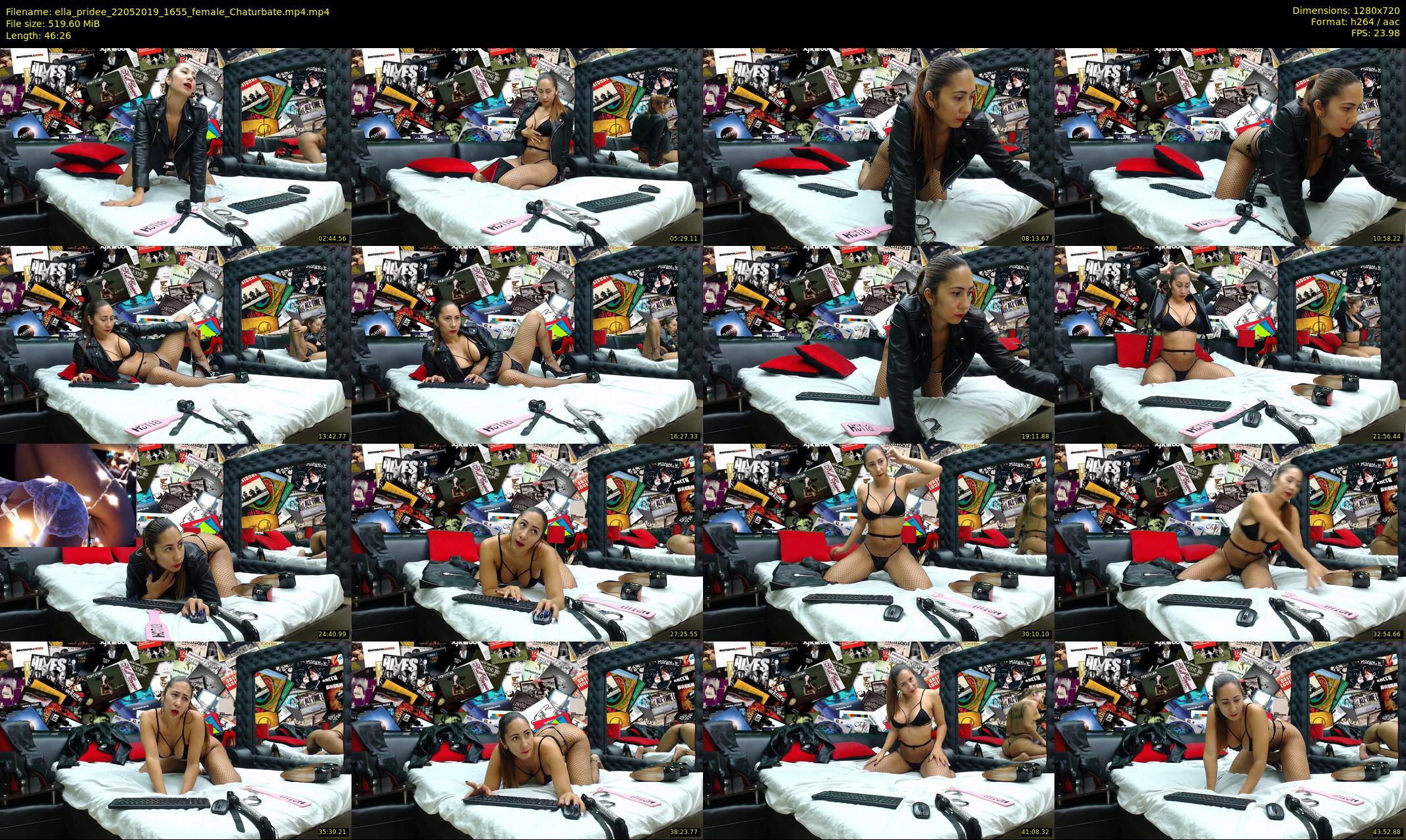 ella_pridee — 47 minute Chaturbate female cam show recording, 720p, May 22, 2019