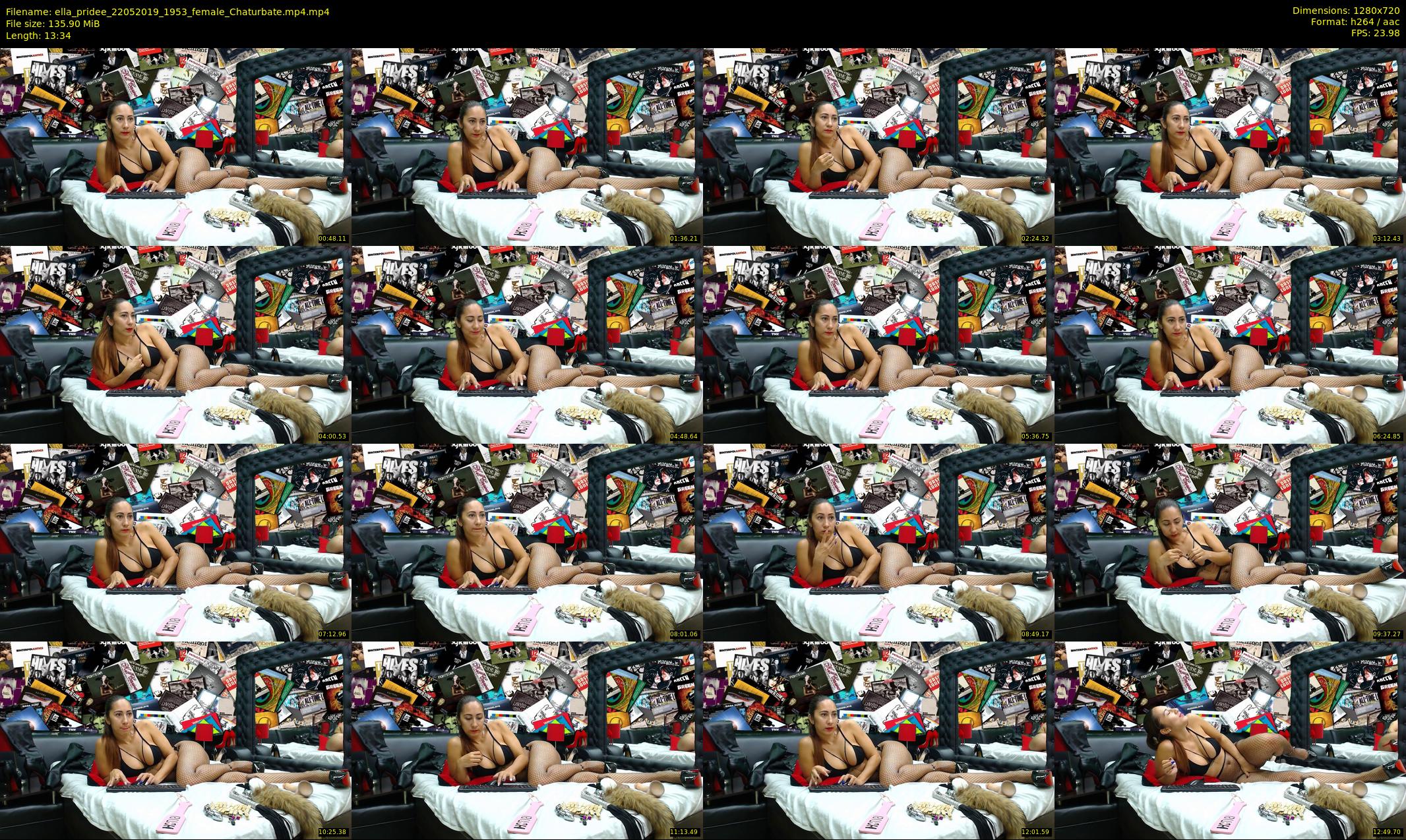 ella_pridee — 14 minute Chaturbate female cam show recording, 720p, May 22, 2019