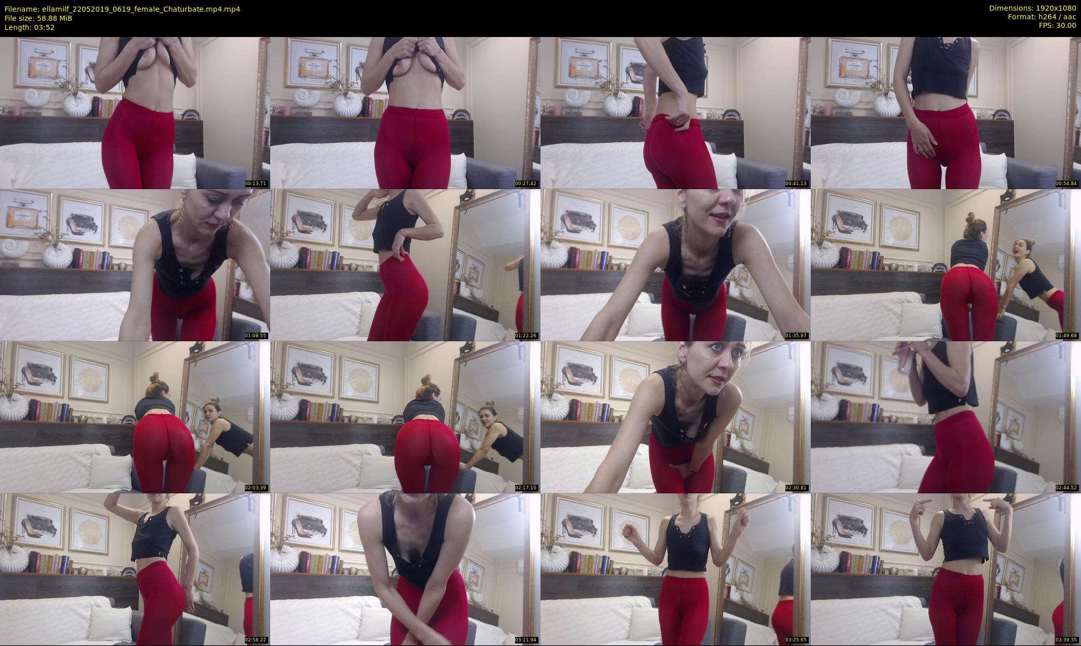 ellamilf — 4 minute Chaturbate female cam show recording, 1080p, May 22, 2019