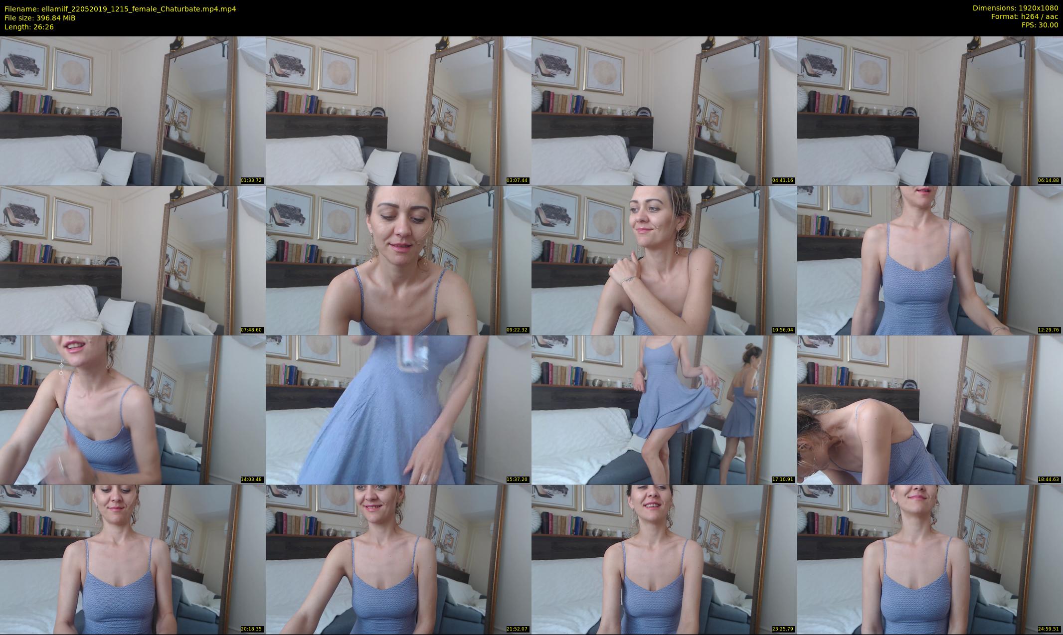 ellamilf — 27 minute Chaturbate female cam show recording, 1080p, May 22, 2019