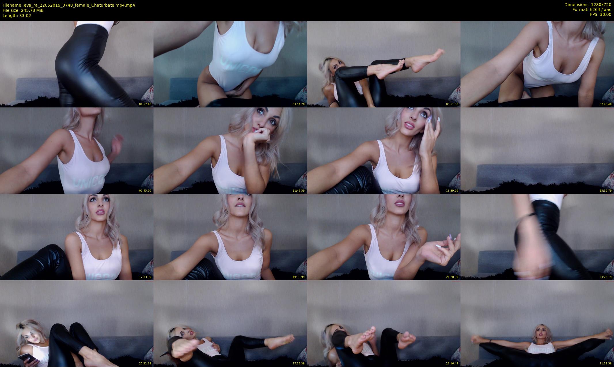 eva_ra — 34 minute Chaturbate female cam show recording, 720p, May 22, 2019