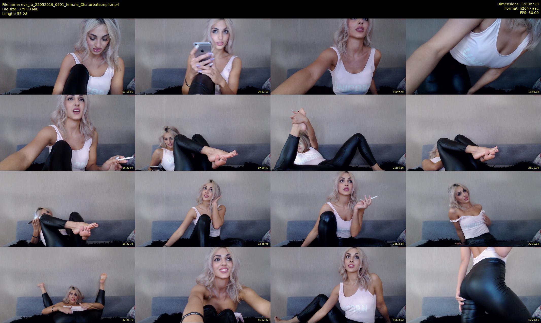 eva_ra — 56 minute Chaturbate female cam show recording, 720p, May 22, 2019