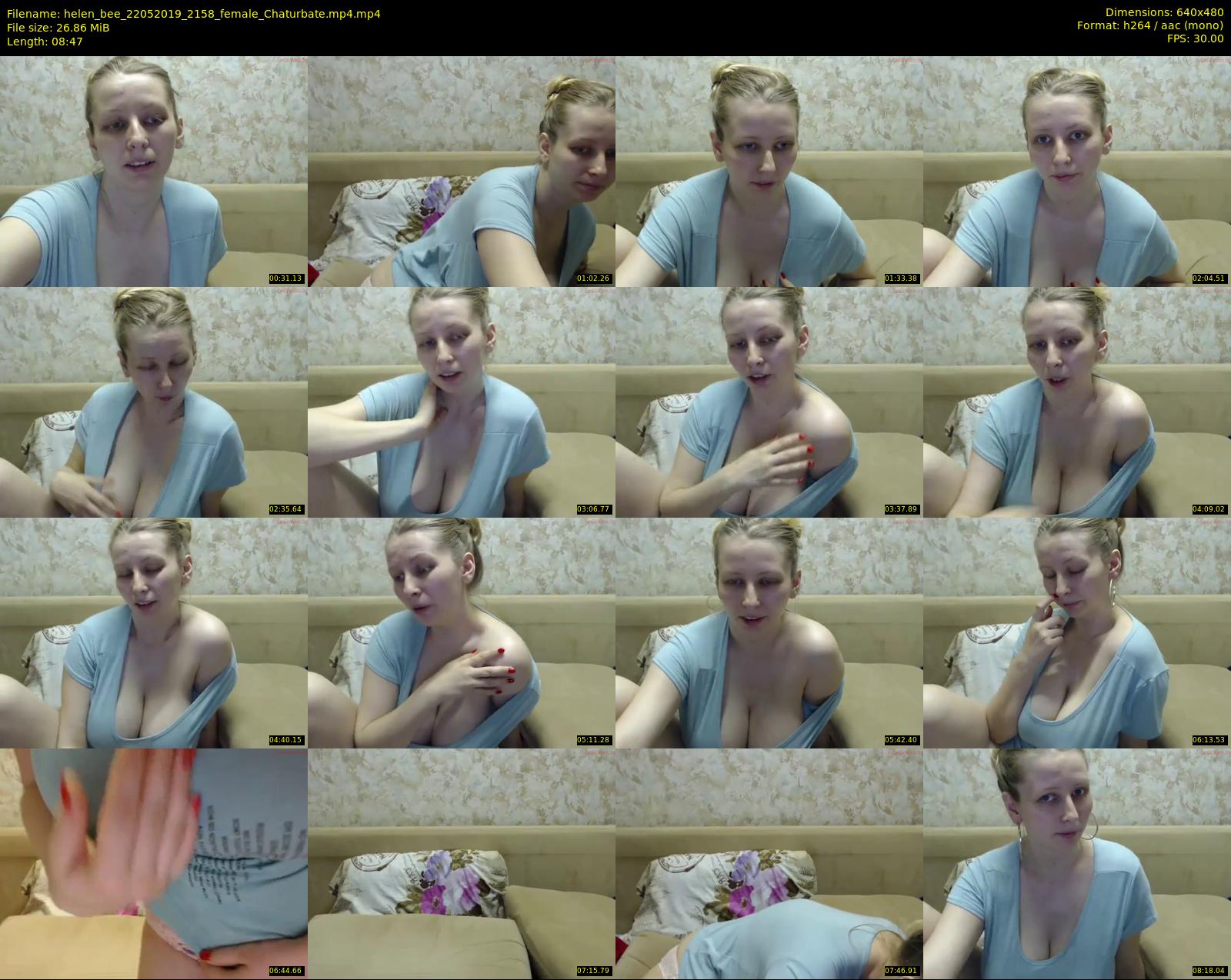 helen_bee — 9 minute Chaturbate female cam show recording, 480p, May 22, 2019