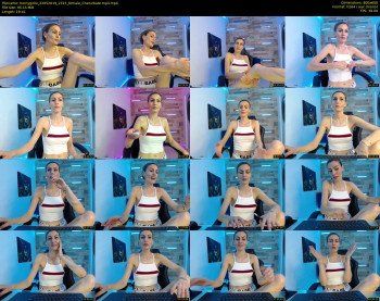 hornygirllx — 20 minute Chaturbate female cam show recording, 480p, May 22, 2019