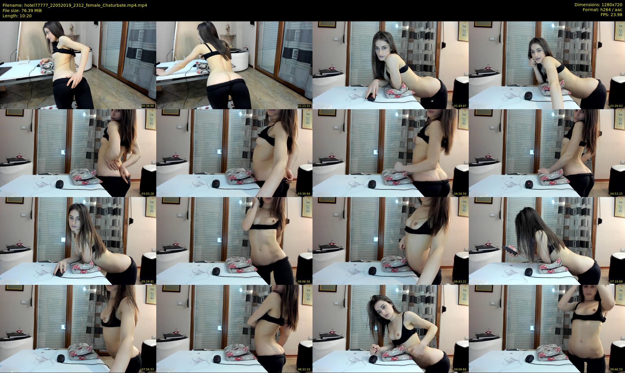hotel77777 — 11 minute Chaturbate female cam show recording, 720p, May 22, 2019