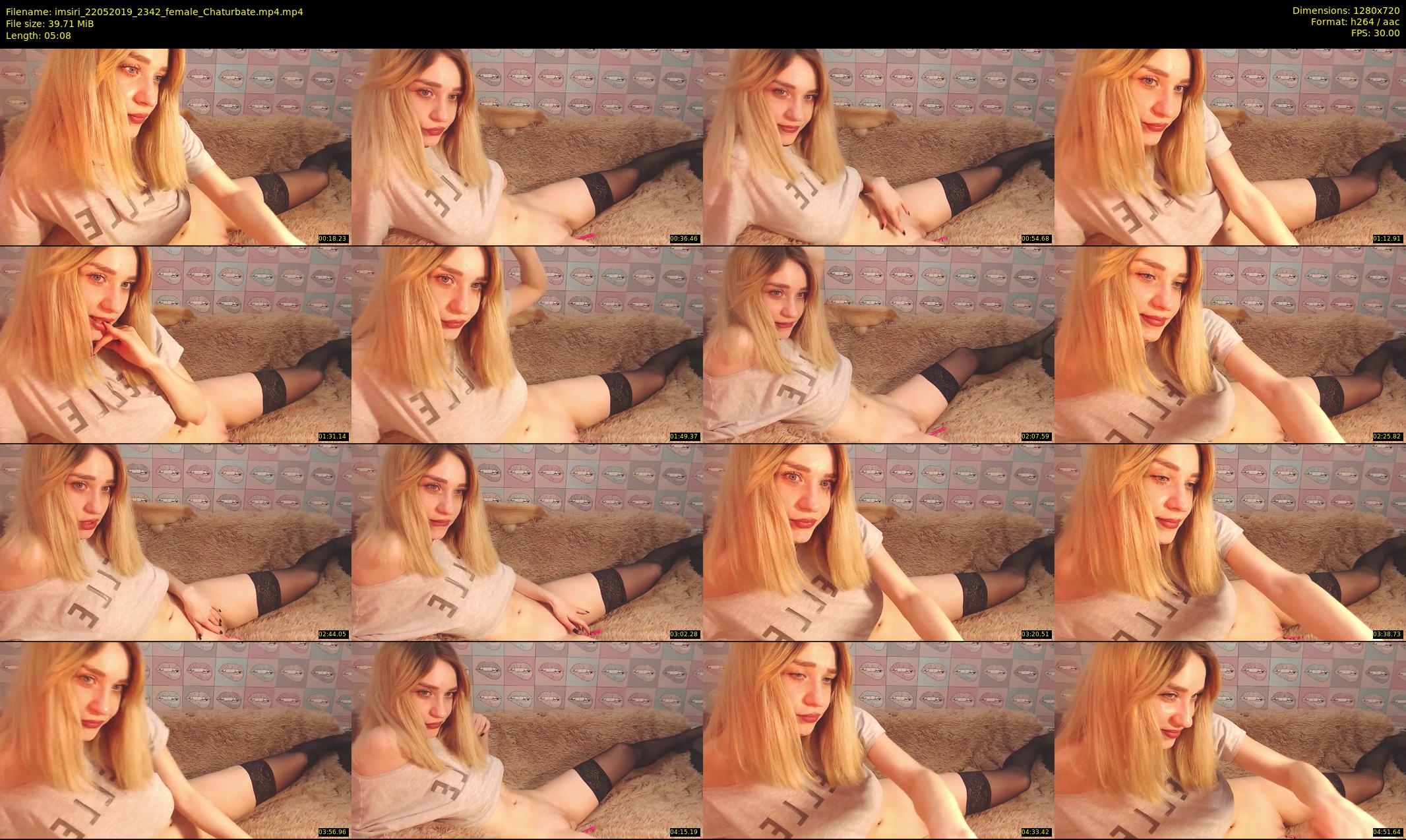 imsiri — 6 minute Chaturbate female cam show recording, 720p, May 22, 2019