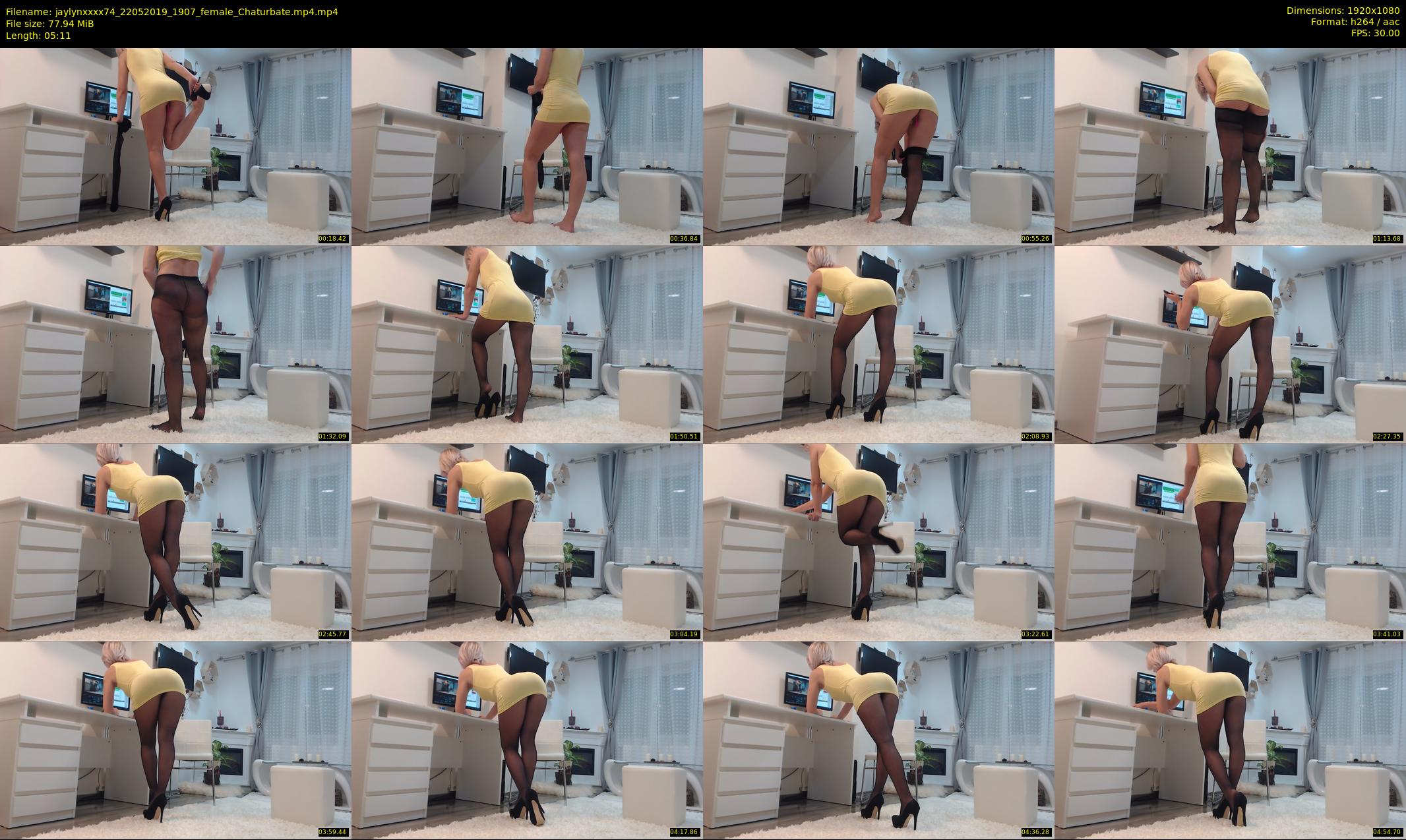 jaylynxxxx74 — 6 minute Chaturbate female cam show recording, 1080p, May 22, 2019