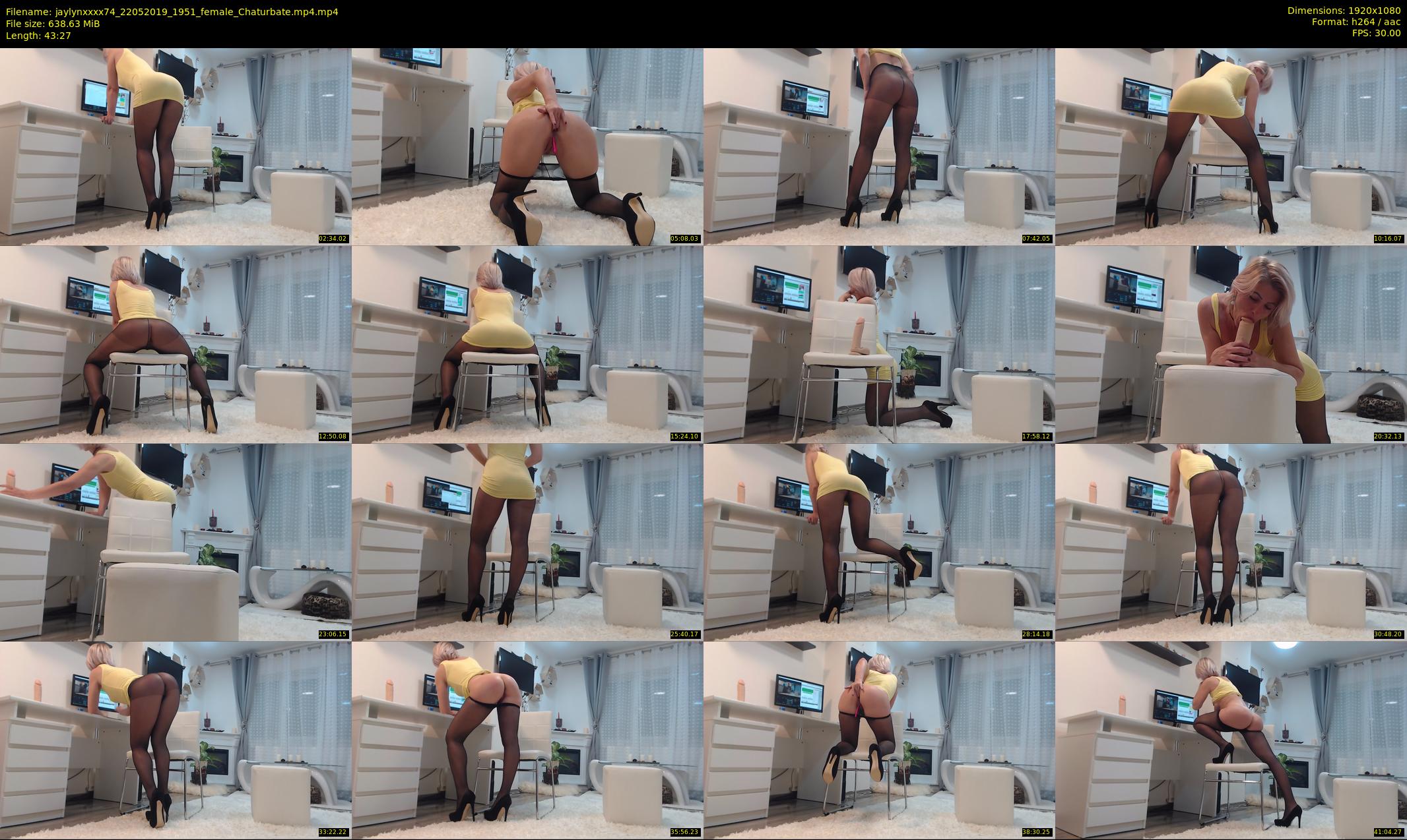 jaylynxxxx74 — 44 minute Chaturbate female cam show recording, 1080p, May 22, 2019