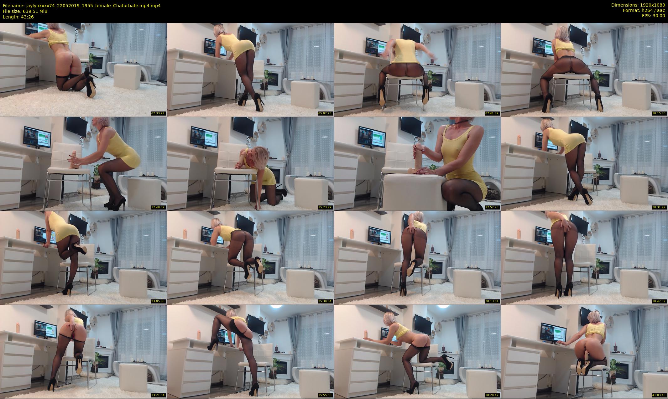 jaylynxxxx74 — 44 minute Chaturbate female cam show recording, 1080p, May 22, 2019