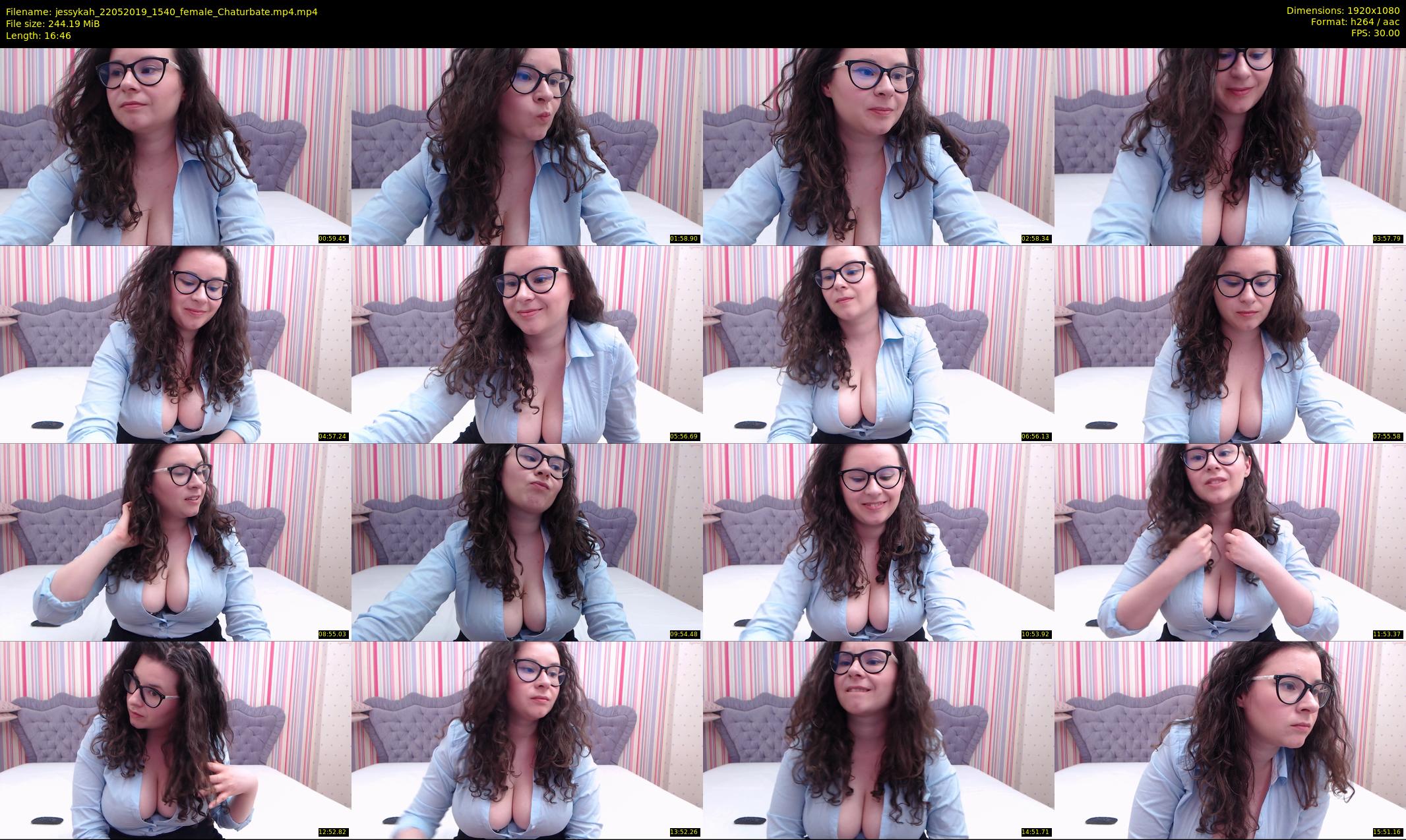 jessykah — 17 minute Chaturbate female cam show recording, 1080p, May 22, 2019