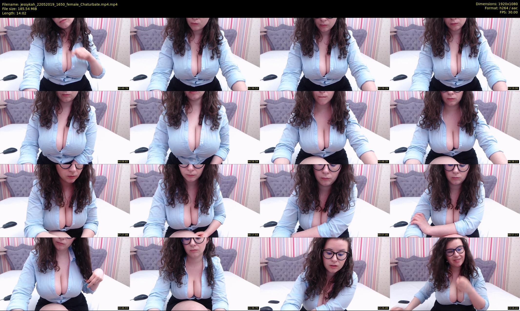 jessykah — 15 minute Chaturbate female cam show recording, 1080p, May 22, 2019