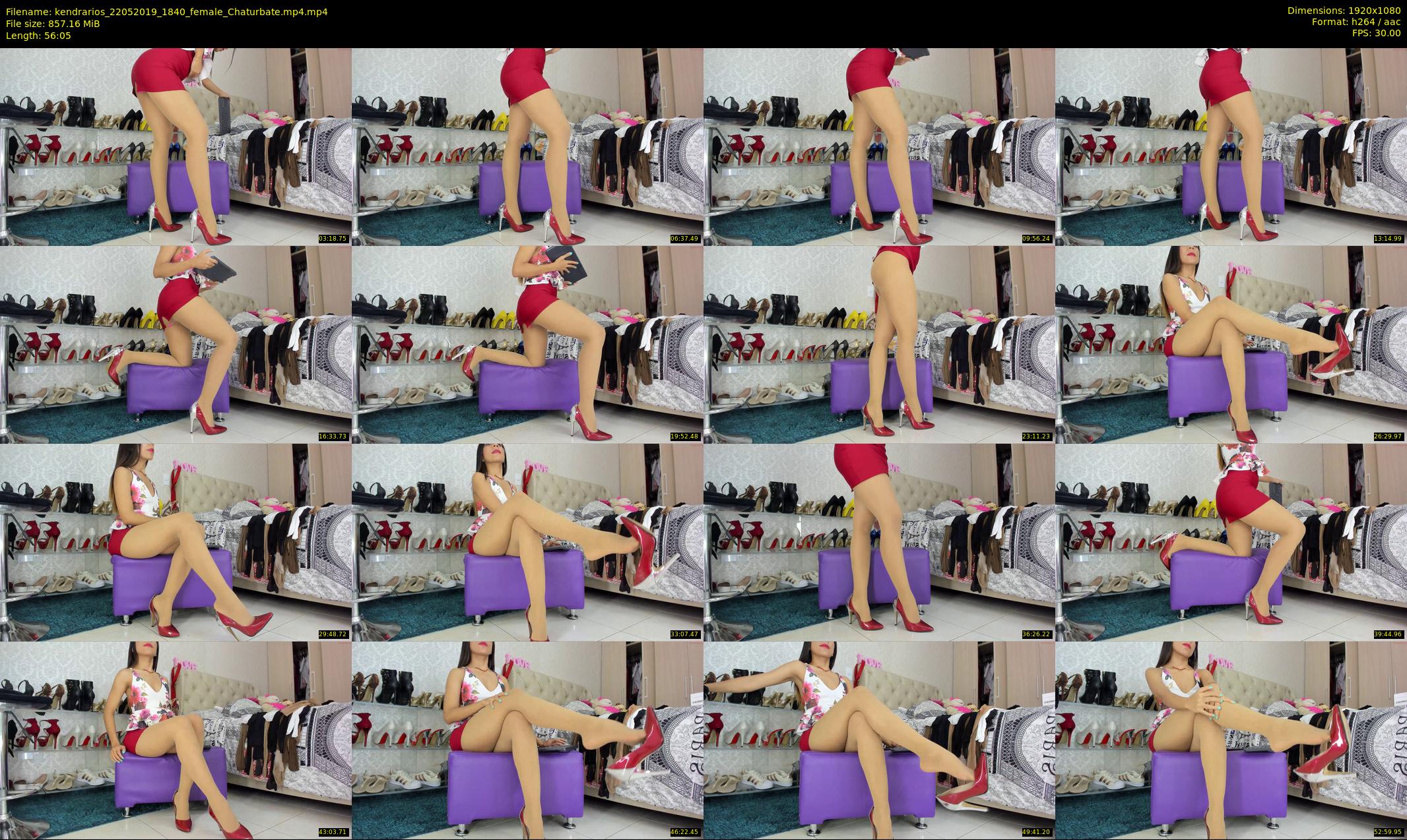kendrarios — 57 minute Chaturbate female cam show recording, 1080p, May 22, 2019