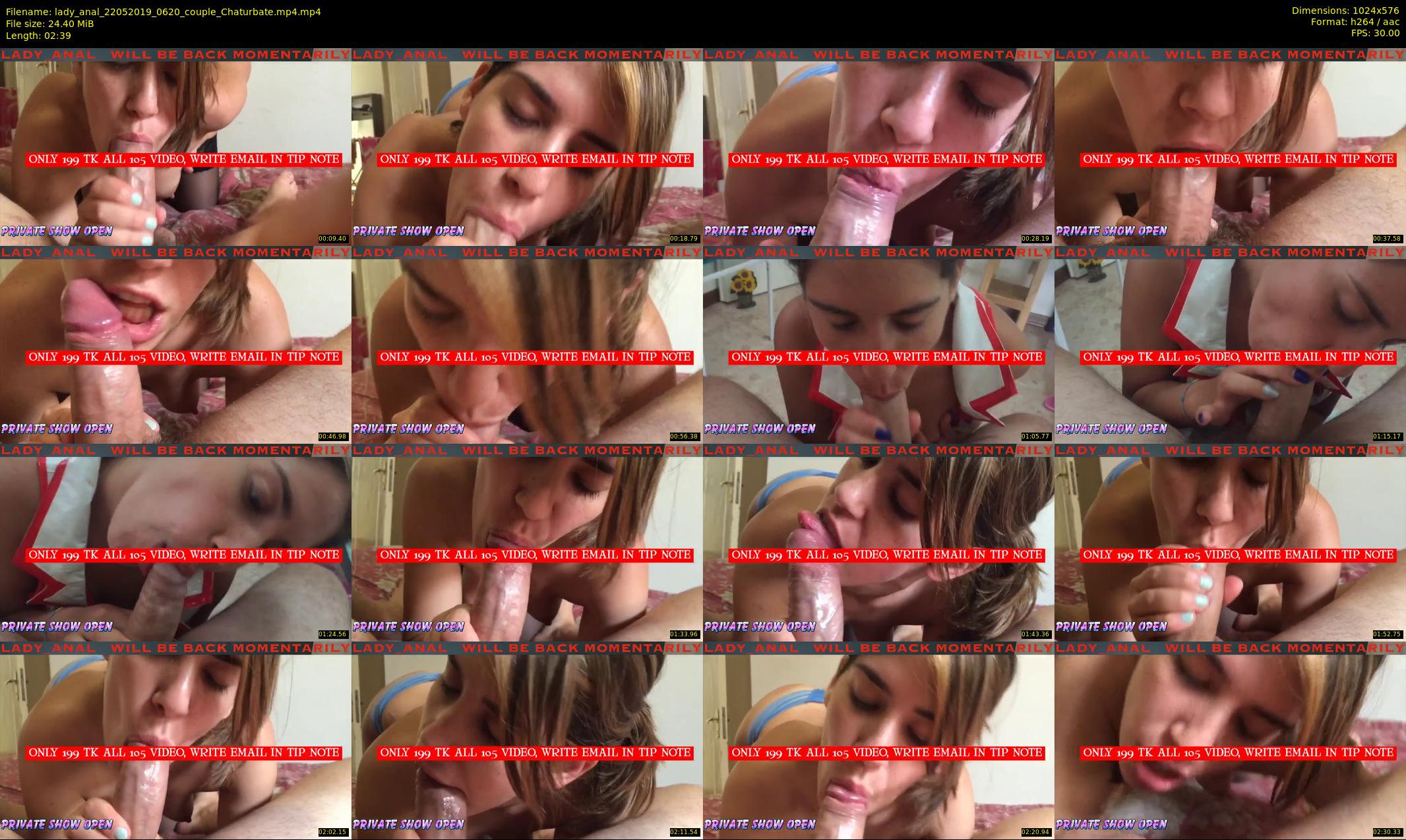 lady_anal — 3 minute Chaturbate female cam show recording, 480p, May 22, 2019