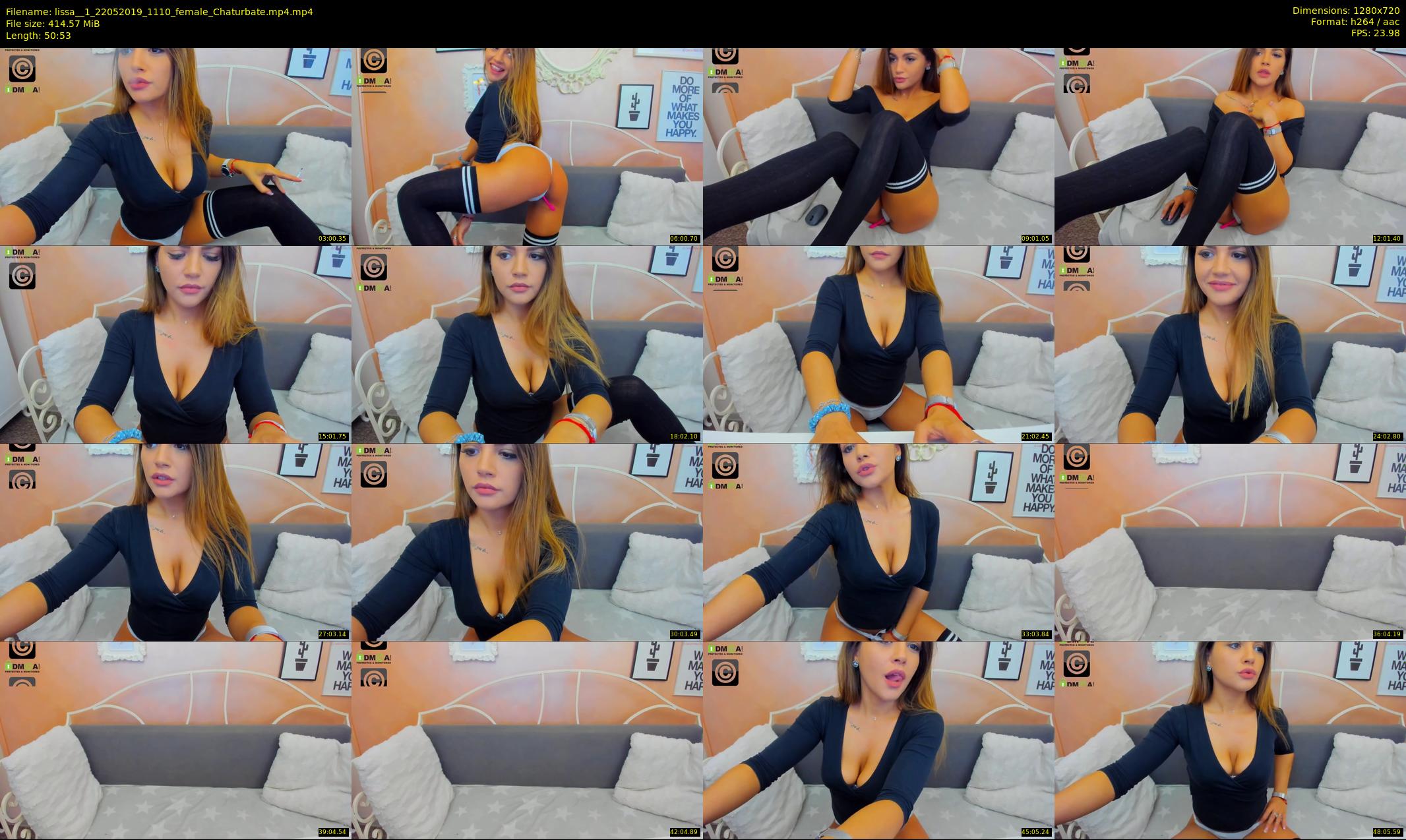 lissa__1 — 51 minute Chaturbate female cam show recording, 720p, May 22, 2019