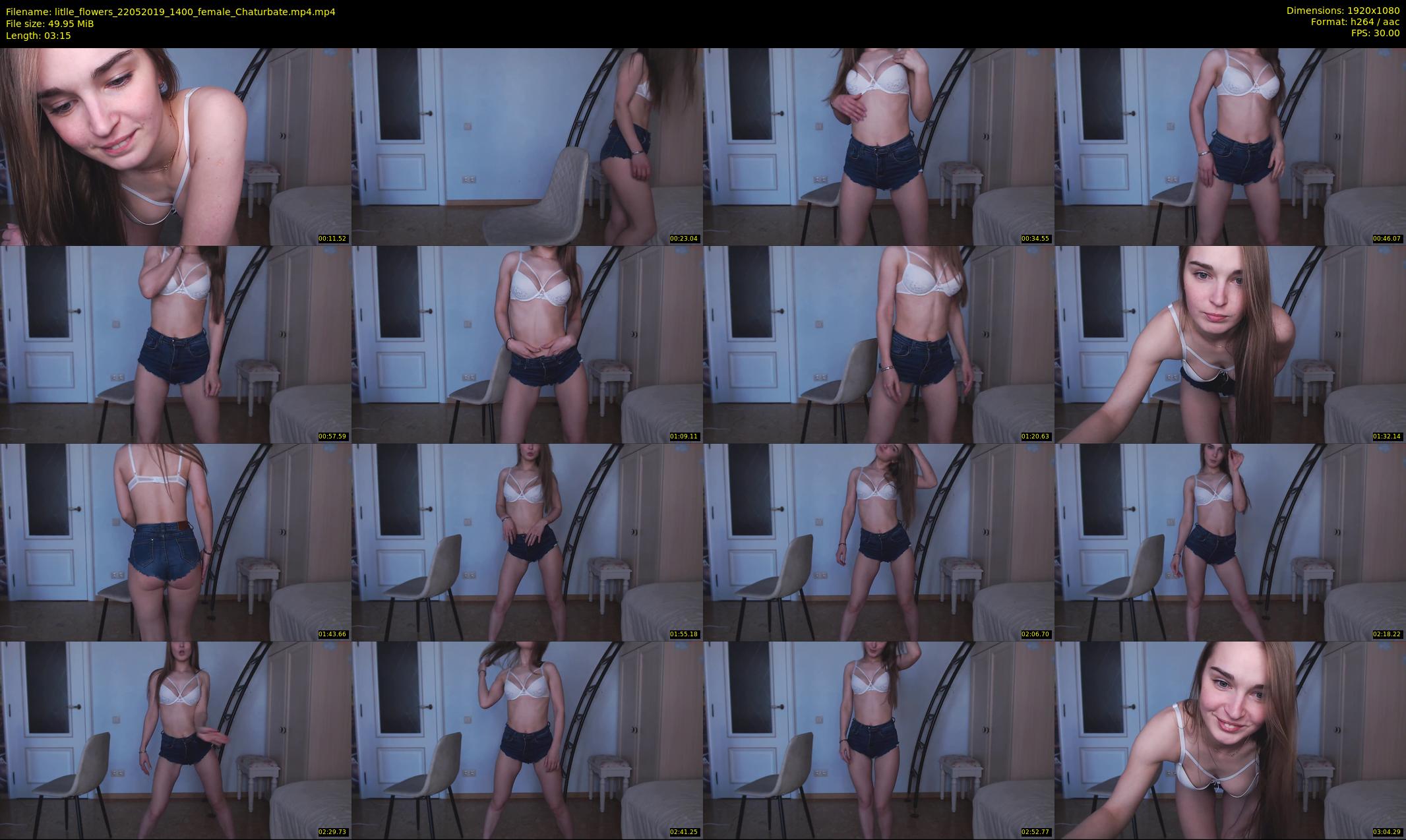 litlle_flowers — 4 minute Chaturbate female cam show recording, 1080p, May 22, 2019
