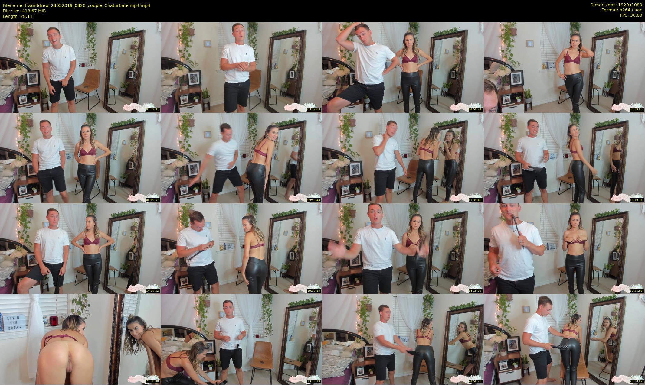 livanddrew — 29 minute Chaturbate couple cam show recording, 1080p, May 23, 2019