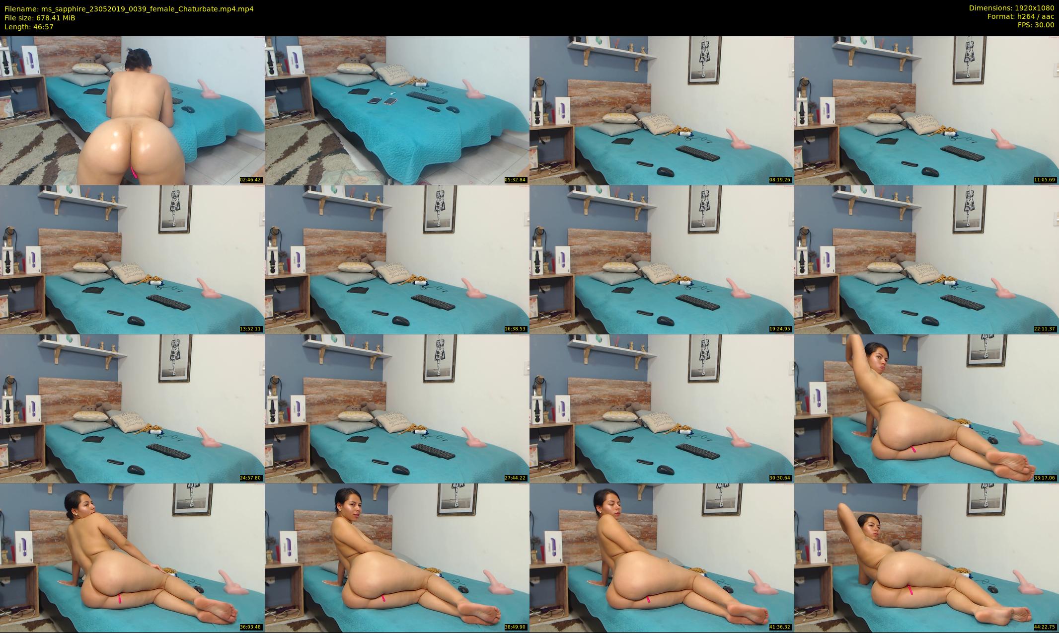 ms_sapphire — 47 minute Chaturbate female cam show recording, 1080p, May 23, 2019