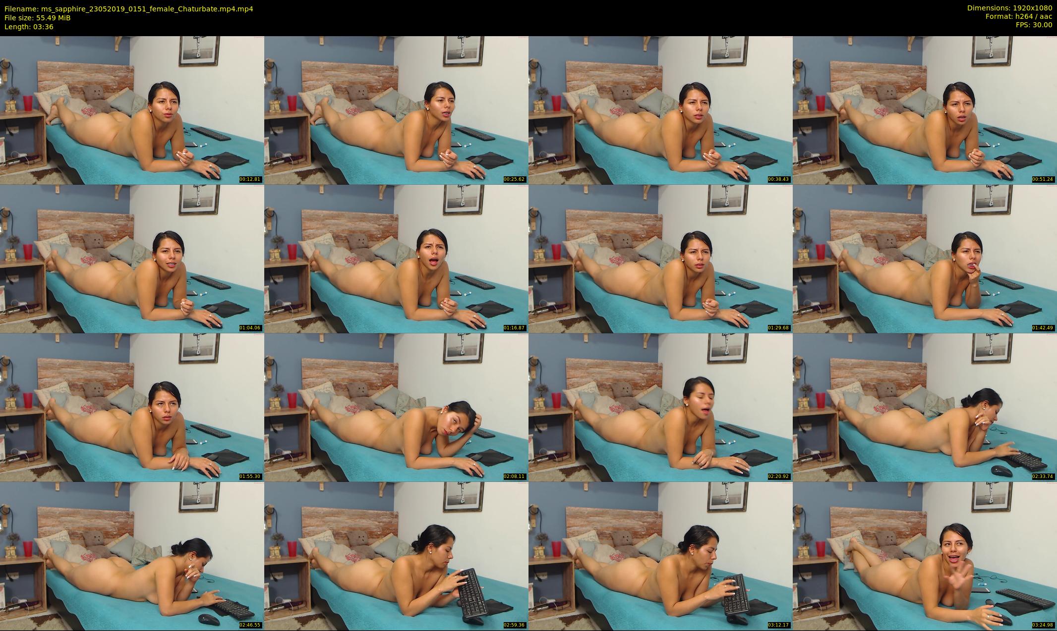 ms_sapphire — 4 minute Chaturbate female cam show recording, 1080p, May 23, 2019