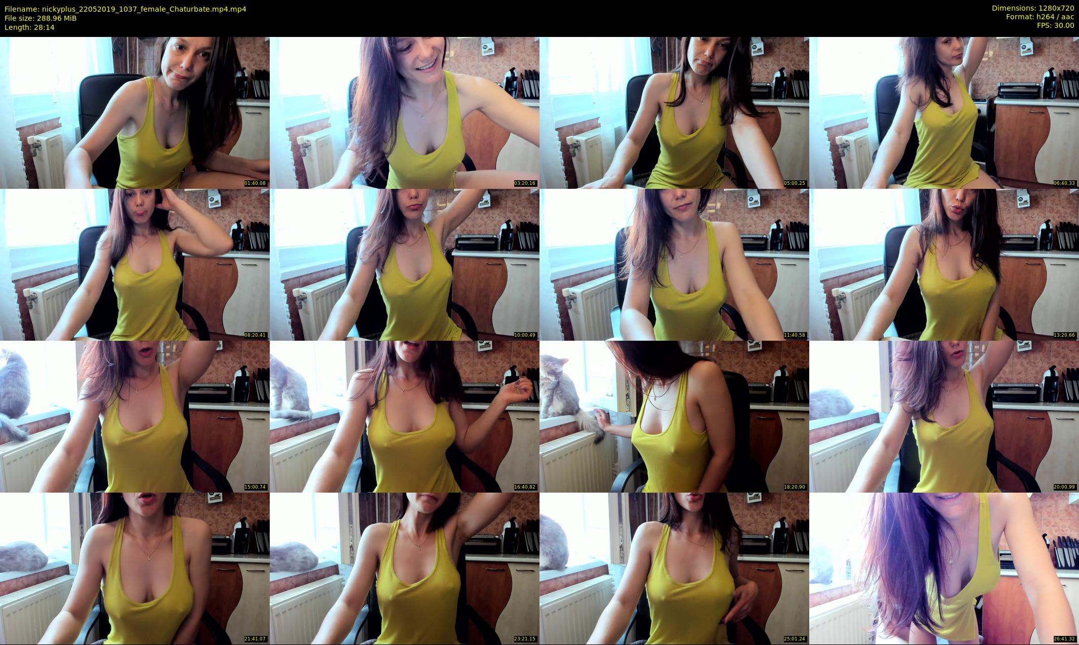 nickyplus — 29 minute Chaturbate couple cam show recording, 720p, May 22, 2019