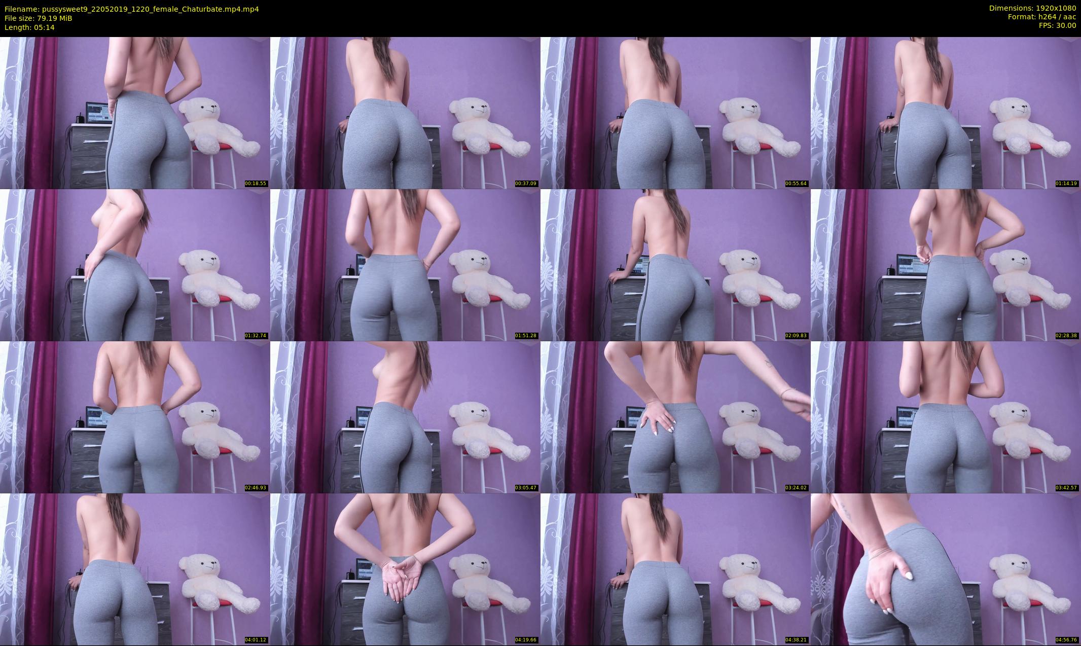 pussysweet9 — 6 minute Chaturbate female cam show recording, 1080p, May 22, 2019