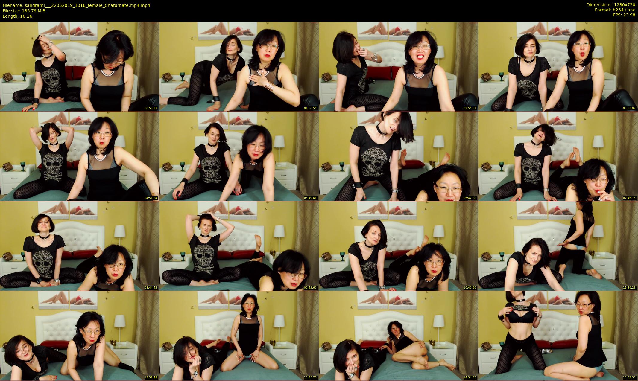 sandrami__ — 17 minute Chaturbate female cam show recording, 720p, May 22, 2019