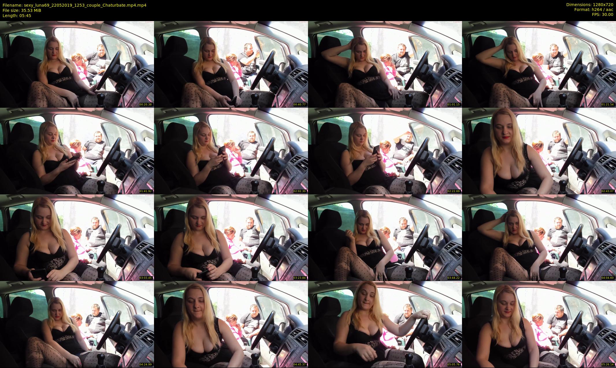 sexy_luna69 — 6 minute Chaturbate couple cam show recording, 720p, May 22, 2019