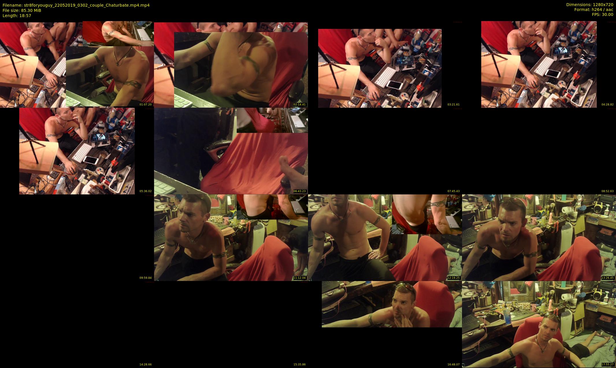 str8foryouguy — 19 minute Chaturbate male cam show recording, 720p, May 22, 2019