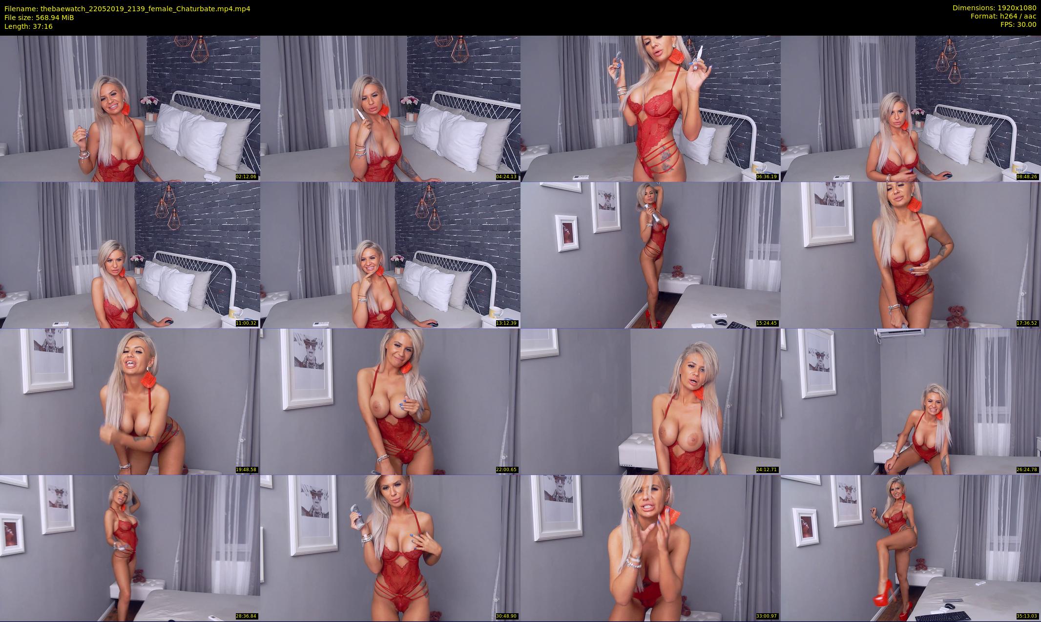 thebaewatch — 38 minute Chaturbate female cam show recording, 1080p, May 22, 2019