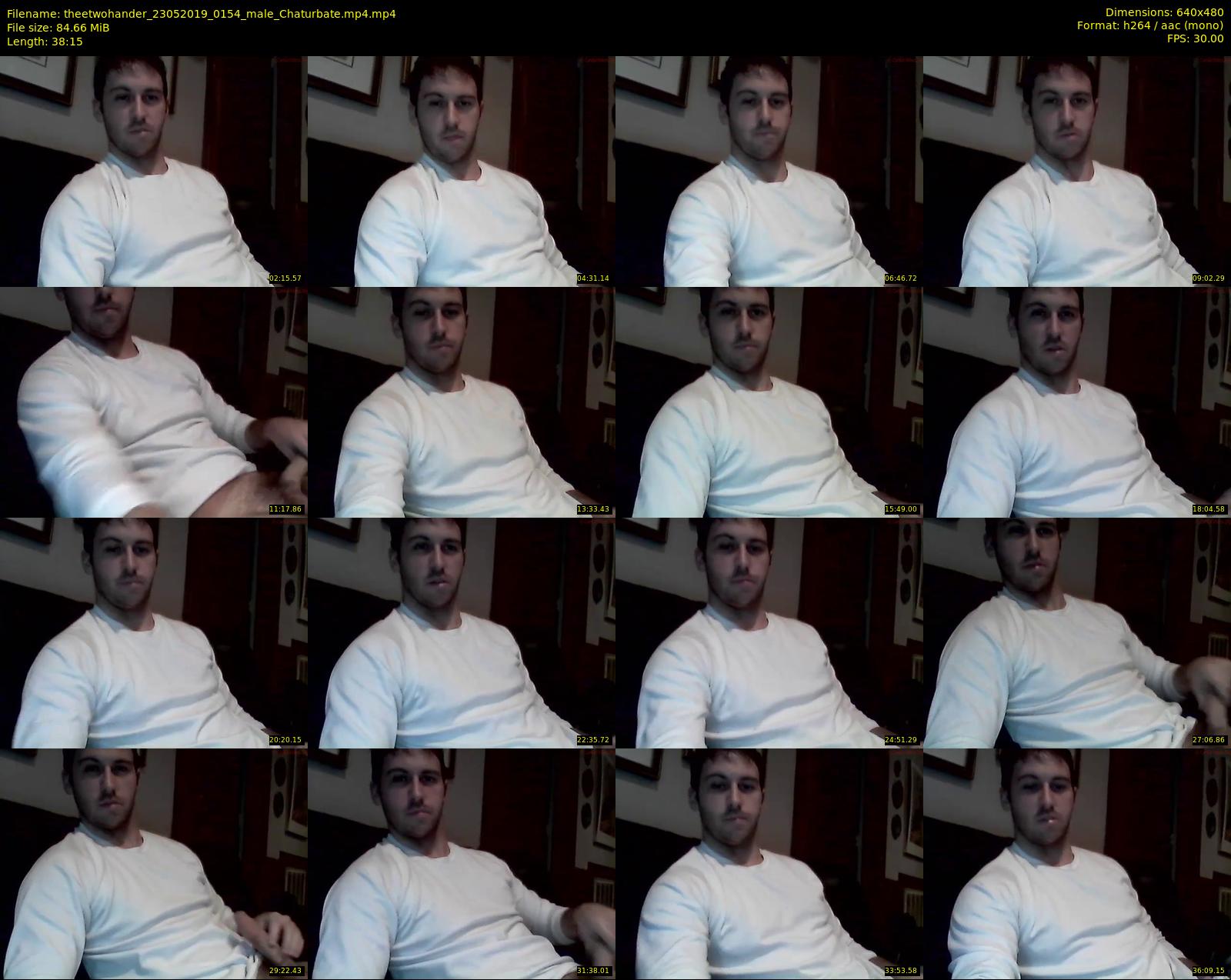 theetwohander — 39 minute Chaturbate male cam show recording, 480p, May 23, 2019