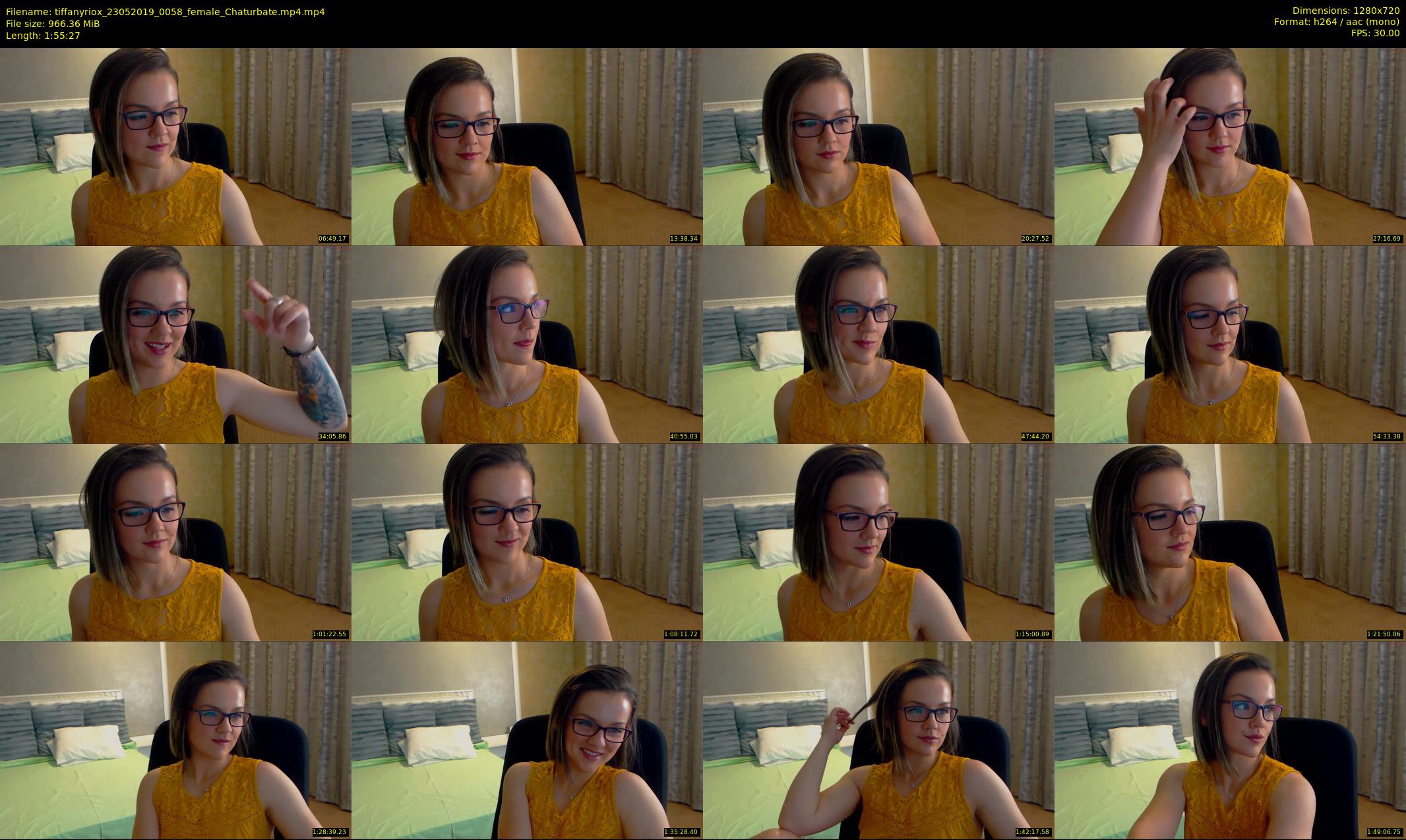 tiffanyriox — 116 minute Chaturbate female cam show recording, 720p, May 23, 2019